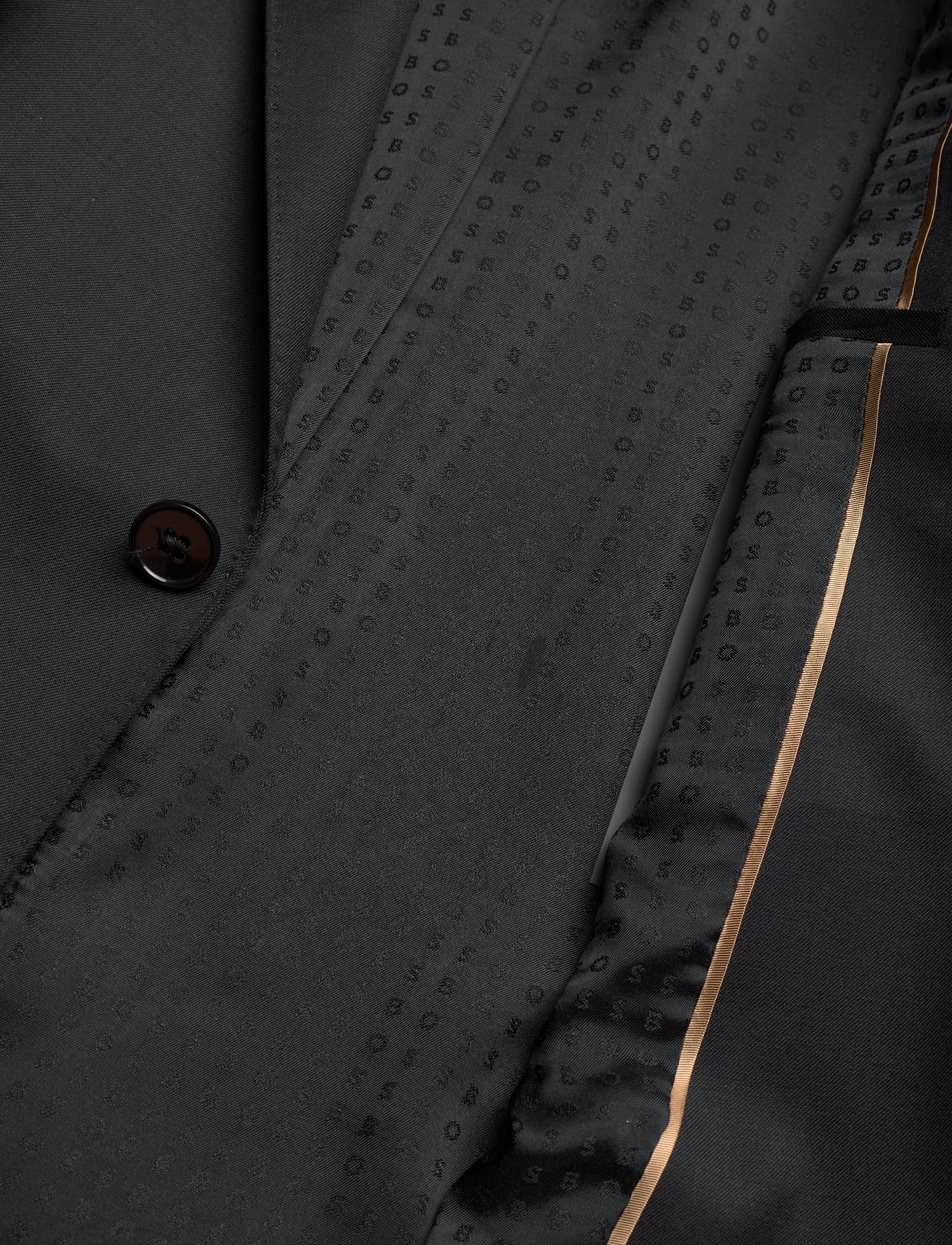 BOSS - H-Jeckson-B1 - Ühe rinnatisega pintsakud - black - 4