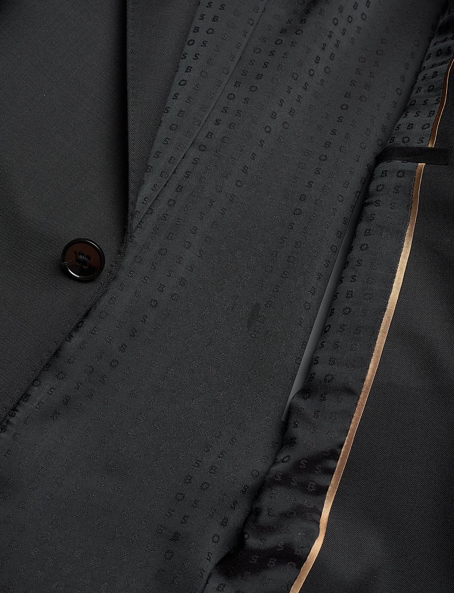 BOSS - H-Jeckson-B1 - single breasted blazers - black - 4