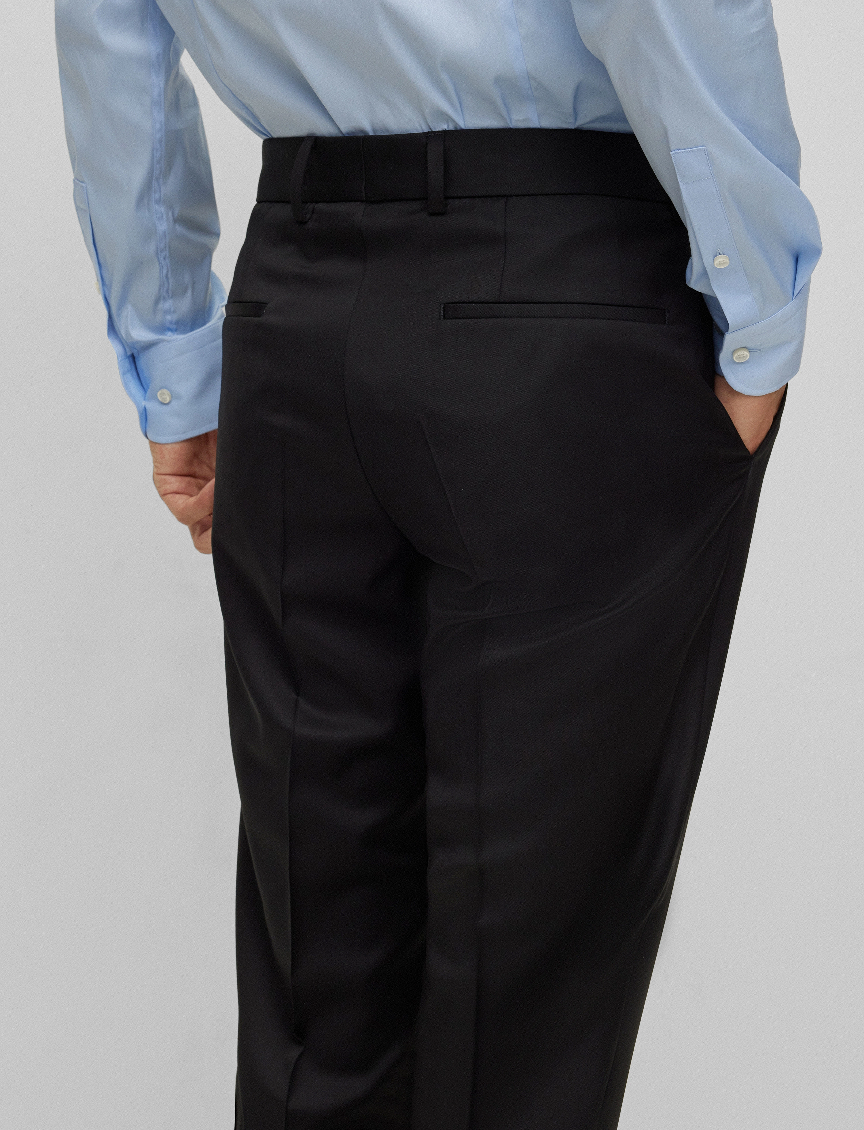 BOSS - H-Genius-B1 - anzugshosen - black - 2