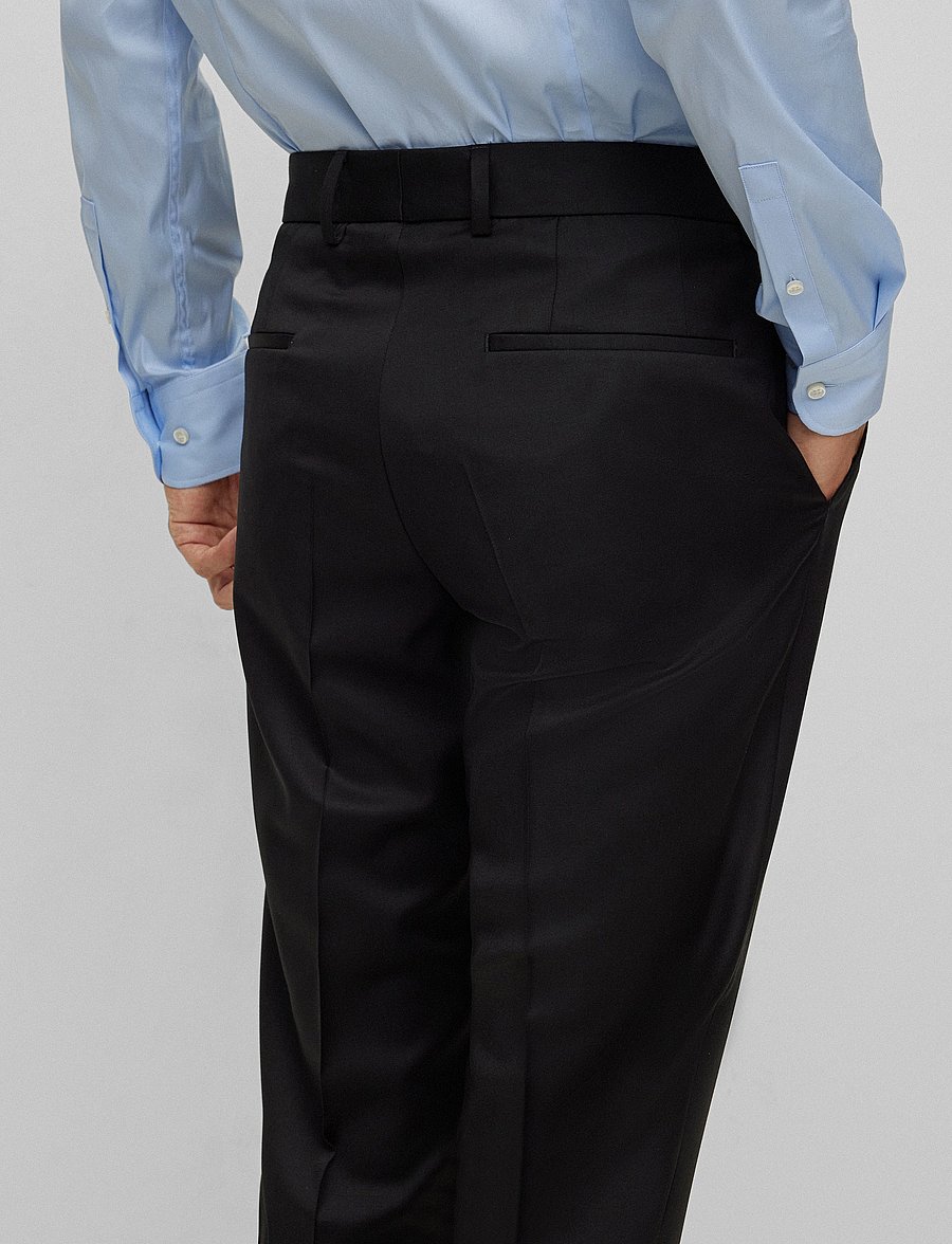 BOSS - H-Genius-B1 - habitbukser - black - 2