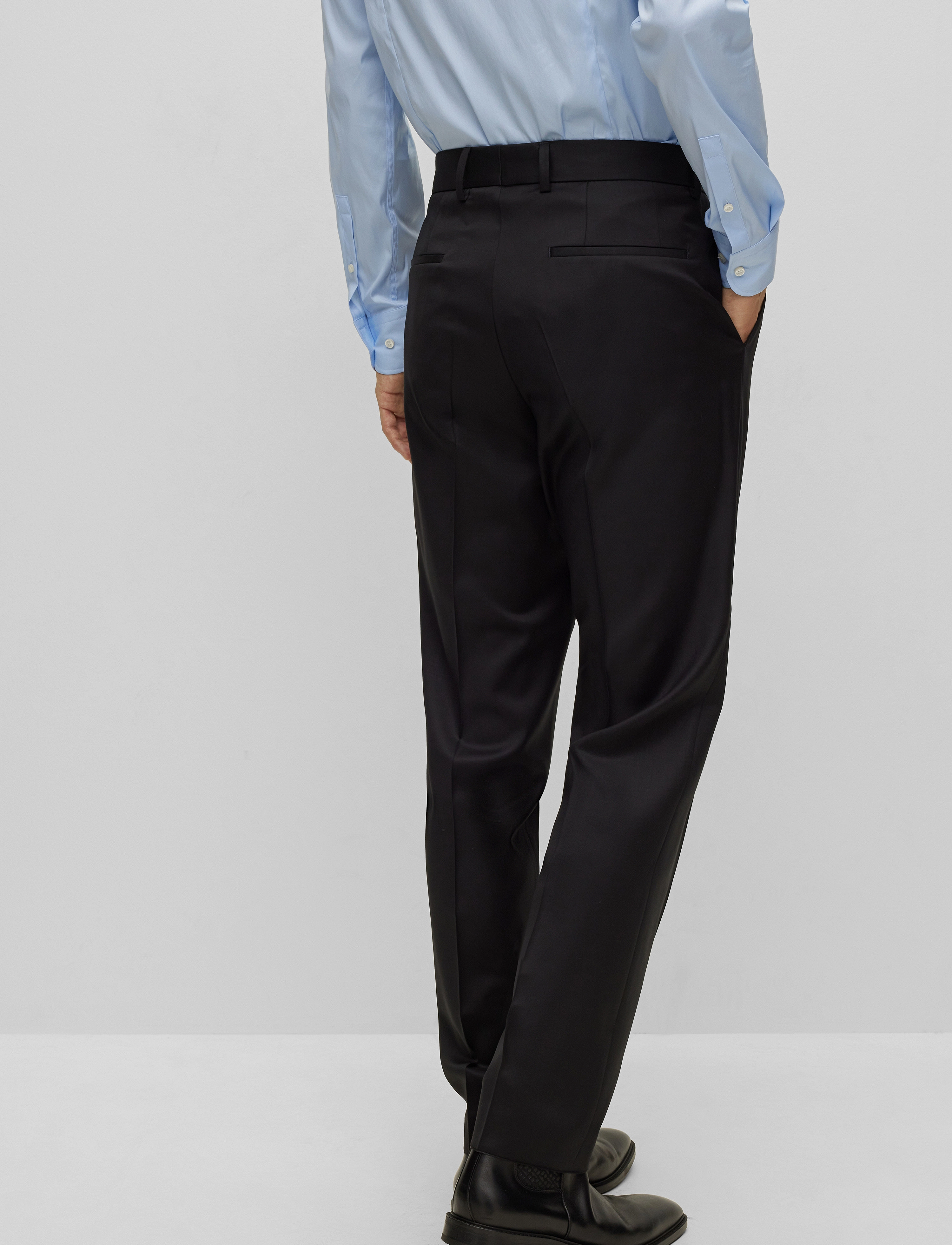 BOSS - H-Genius-B1 - anzugshosen - black - 3