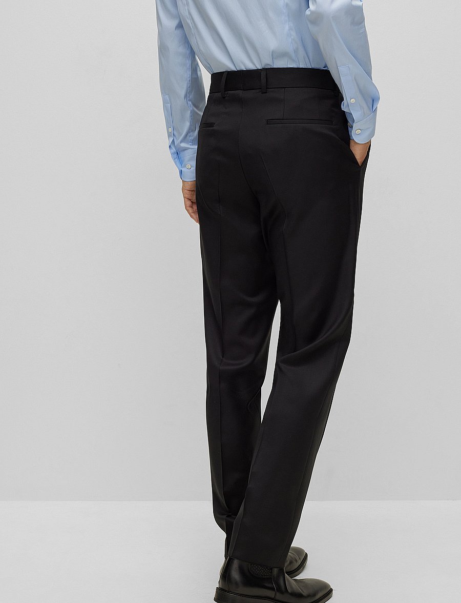 BOSS - H-Genius-B1 - anzugshosen - black - 3