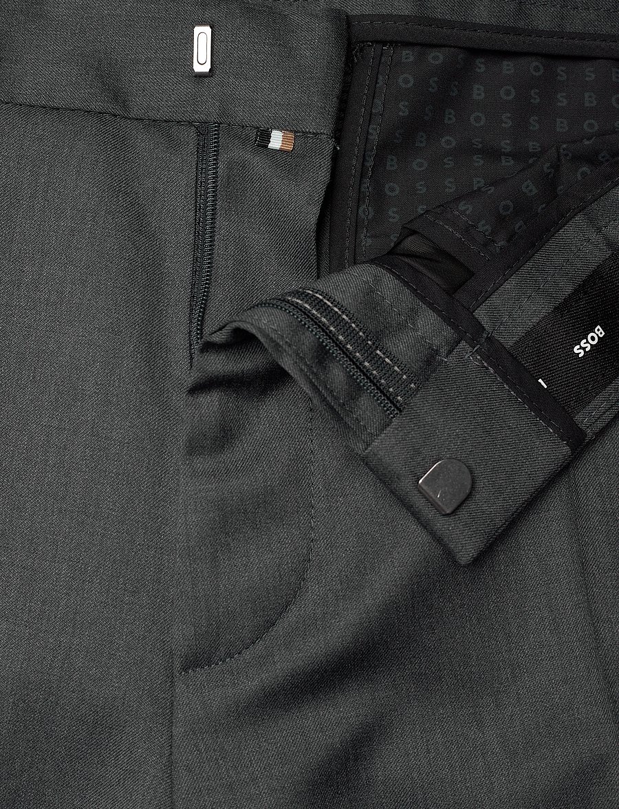 BOSS - H-Genius-B1 - pantalons habillés - dark grey - 3