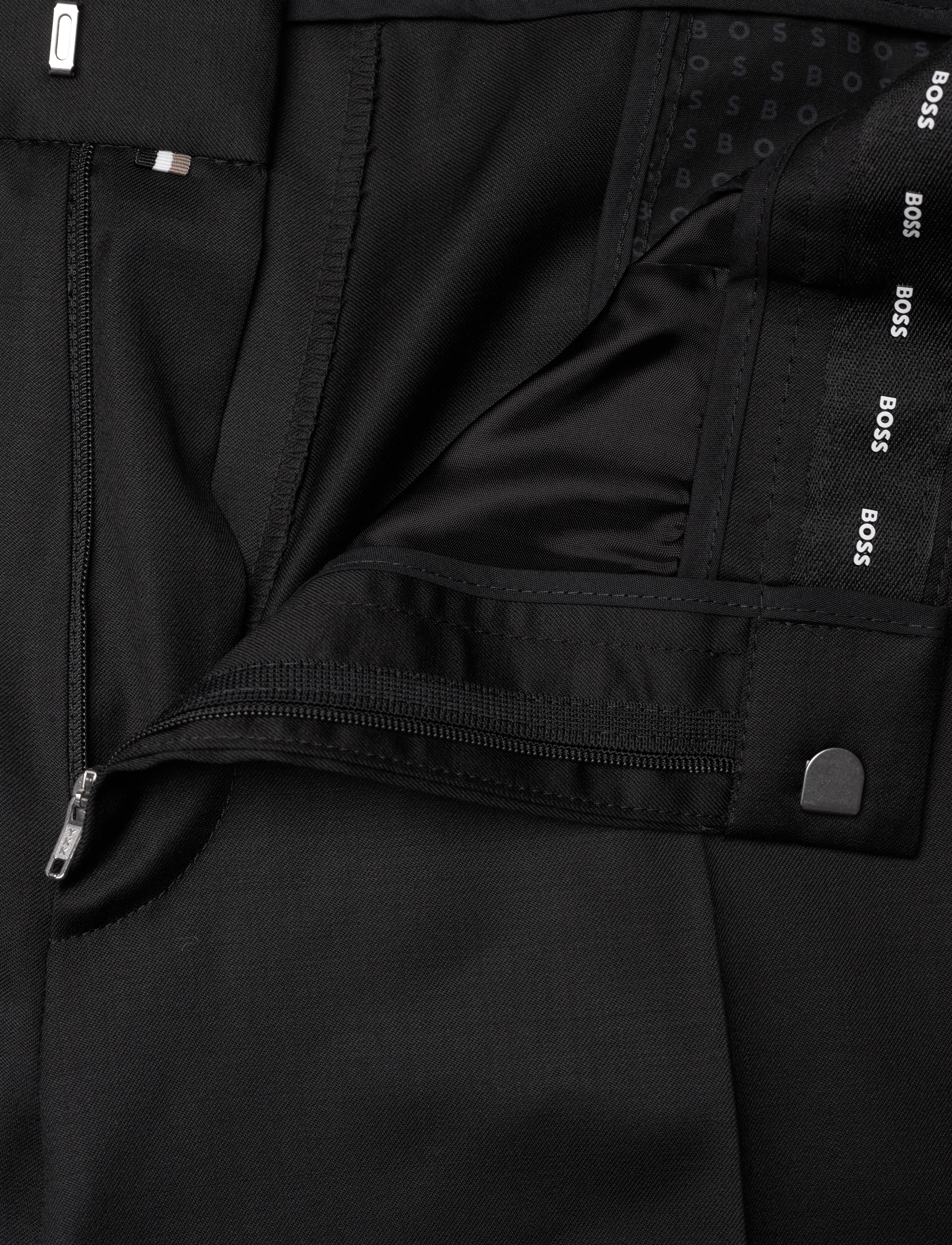 BOSS - H-Lenon-B1 - jakkesætsbukser - black - 3