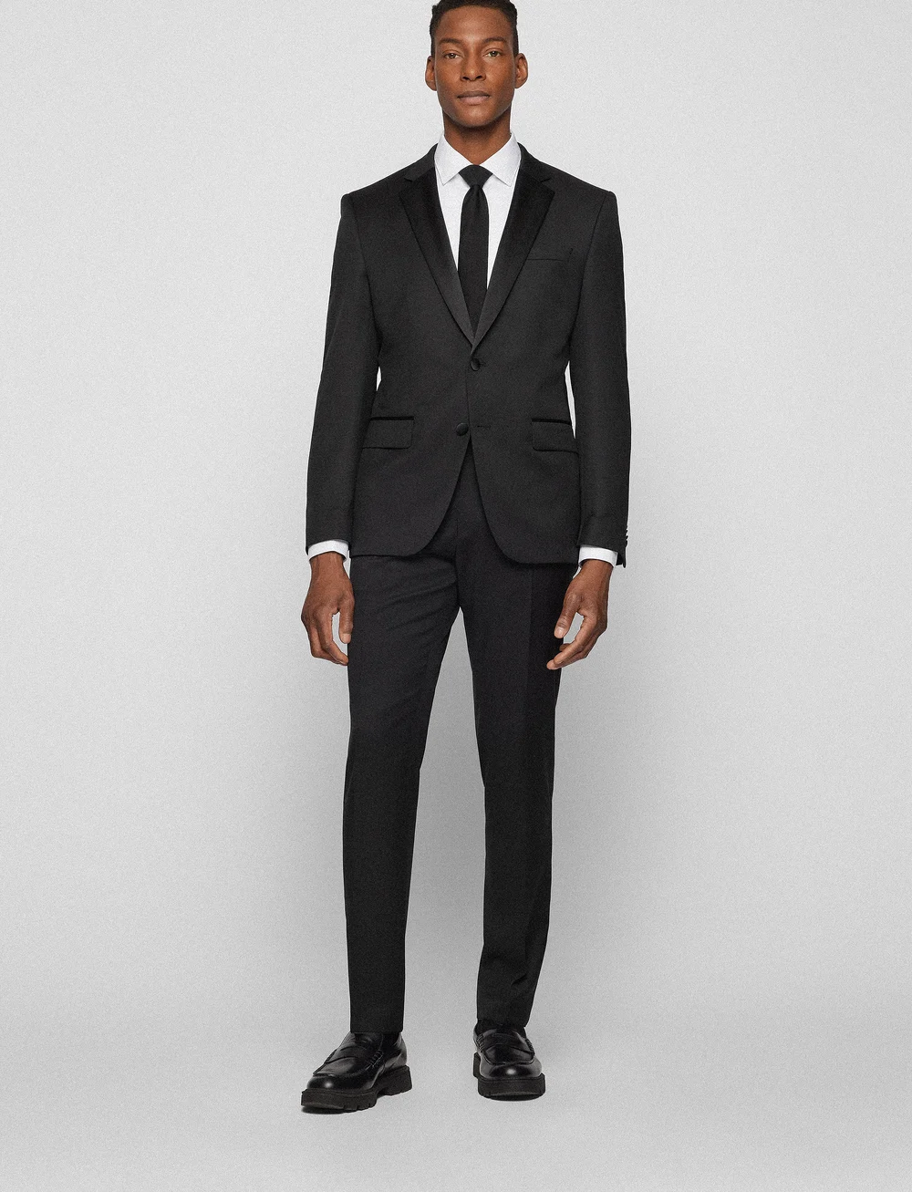 BOSS - H-Genius-Tux-B1 - kostymbyxor - black - 0