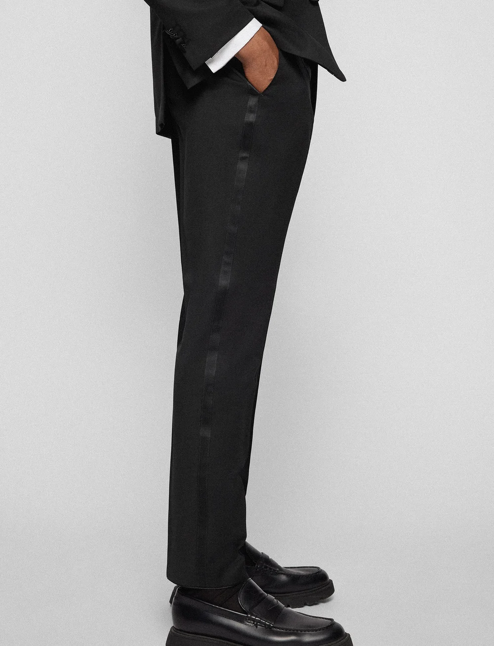 BOSS - H-Genius-Tux-B1 - kostymbyxor - black - 3