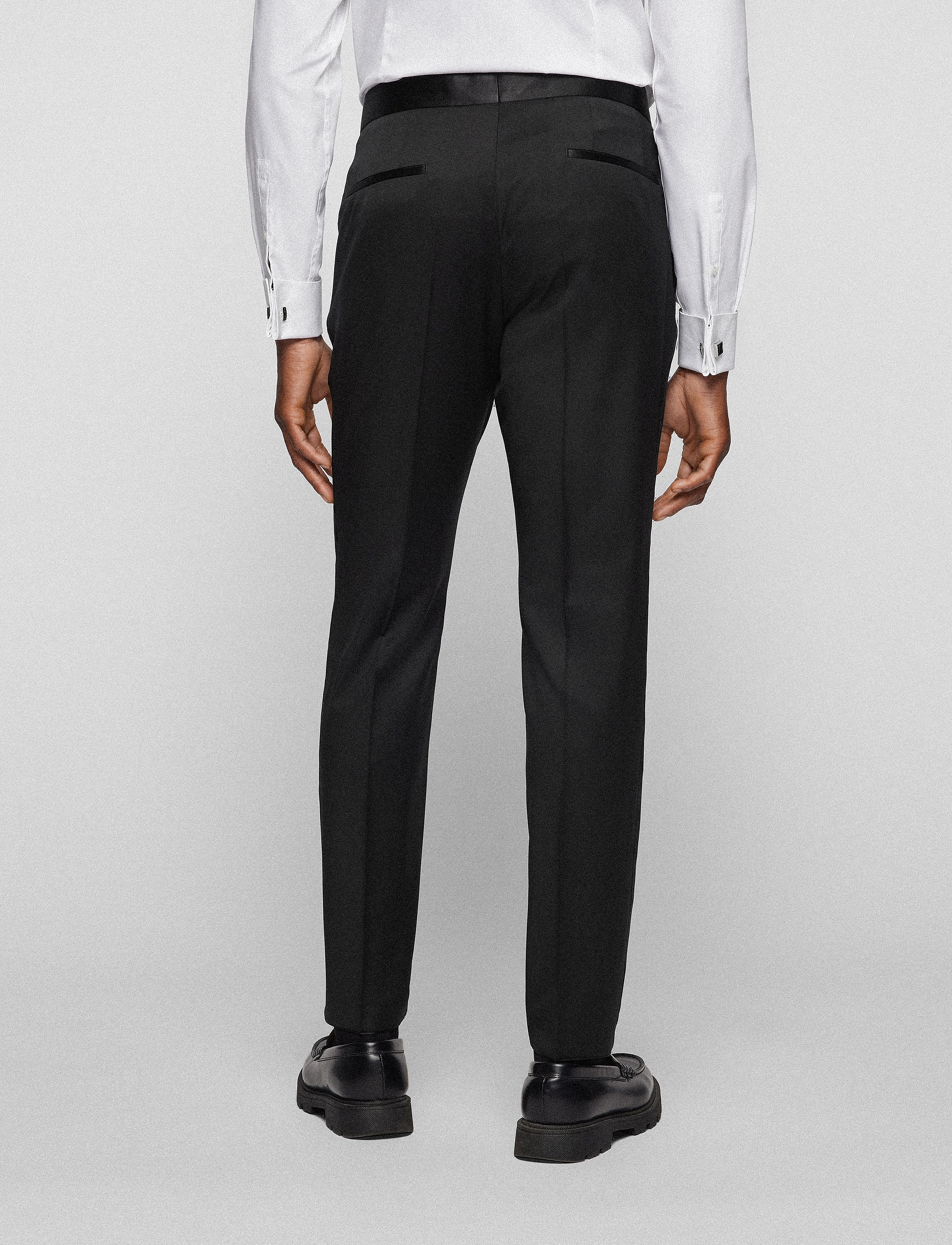 BOSS - H-Genius-Tux-B1 - Ülikonnapüksid - black - 4