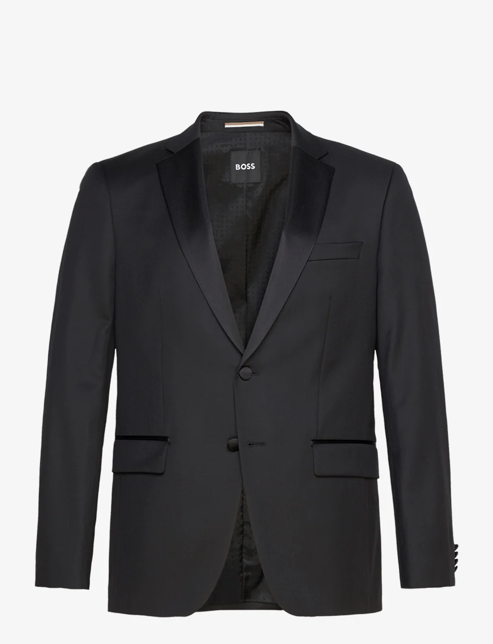 BOSS - H-Huge-Tux-N-B1 - basic skjorter - black - 1