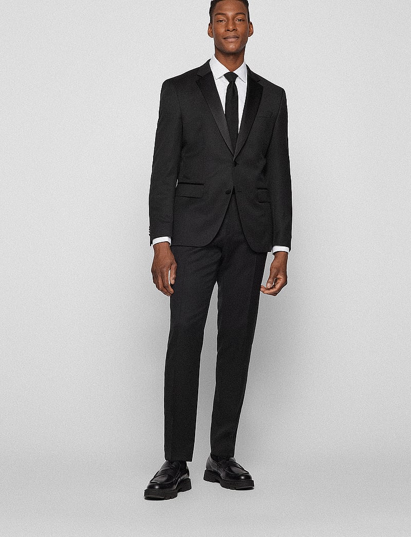 BOSS - H-Huge-Tux-N-B1 - einreiher - black - 0