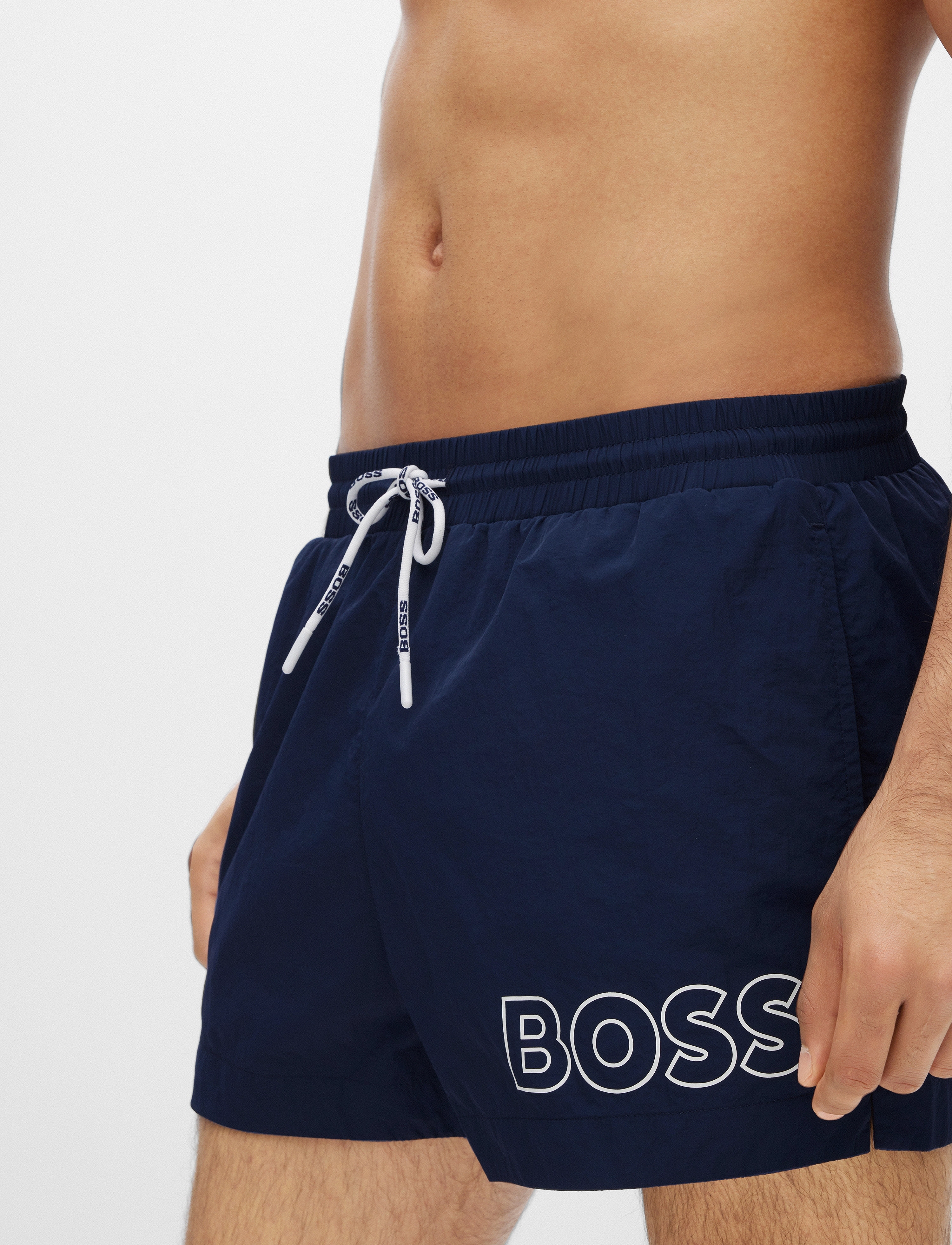 BOSS - Mooneye - badeshorts - navy - 5