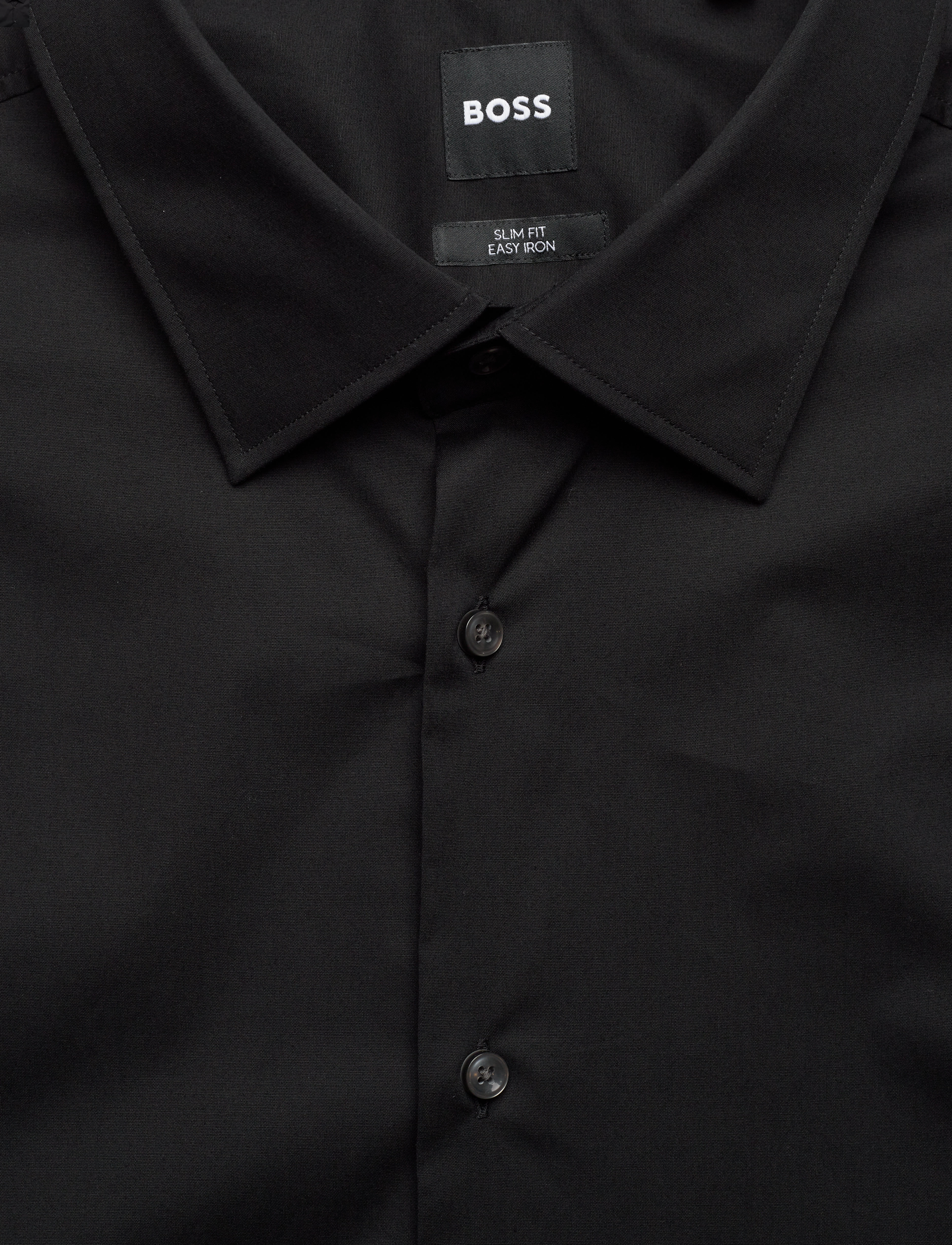 BOSS - H-HANK-kent-C1-214 - formal shirts - black - 3