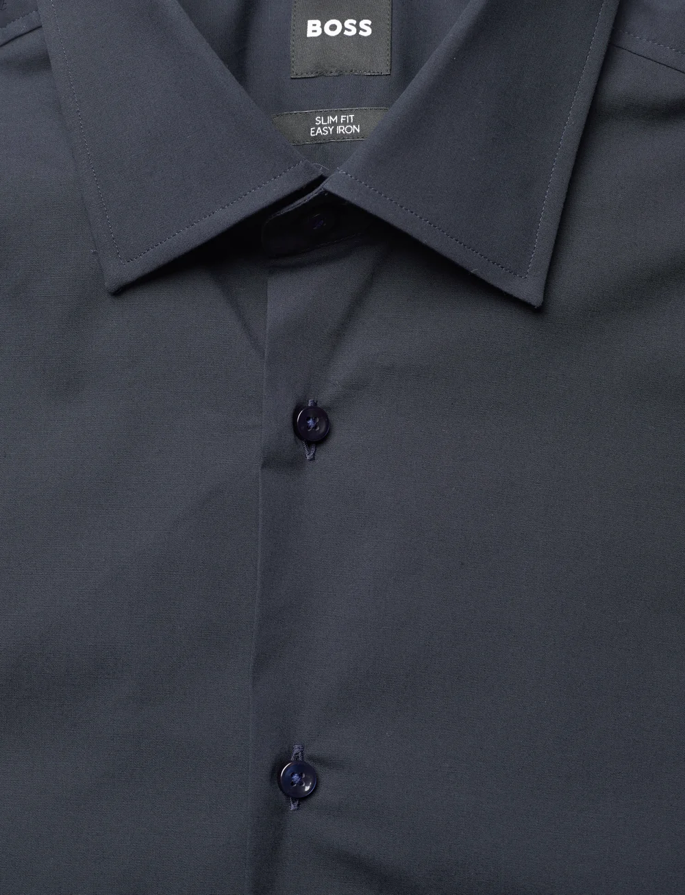 BOSS - H-HANK-kent-C1-214 - basic skjortor - dark blue - 2
