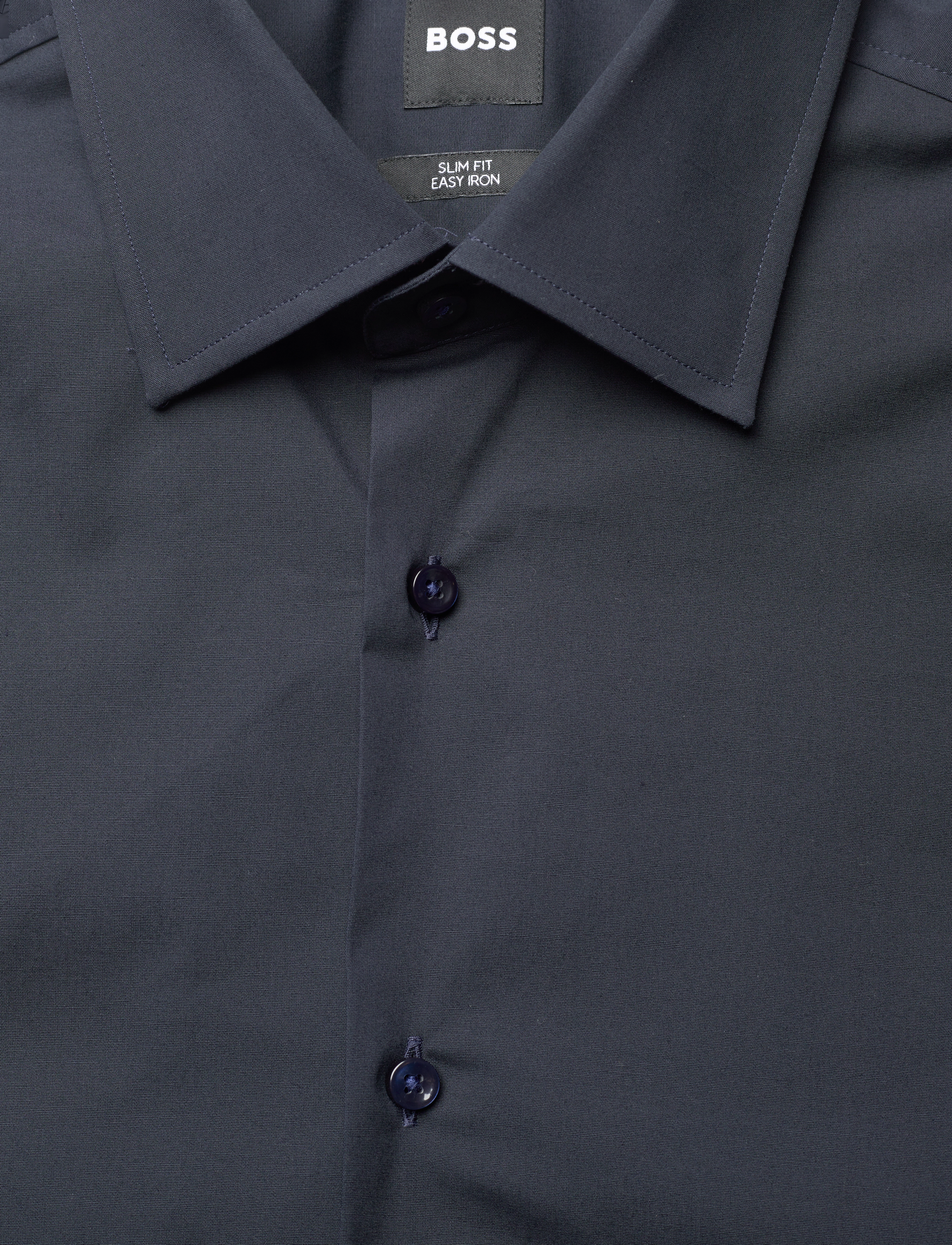 BOSS - H-HANK-kent-C1-214 - formal shirts - dark blue - 2