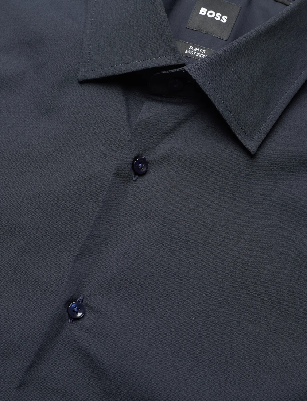 BOSS - H-HANK-kent-C1-214 - basic skjortor - dark blue - 3