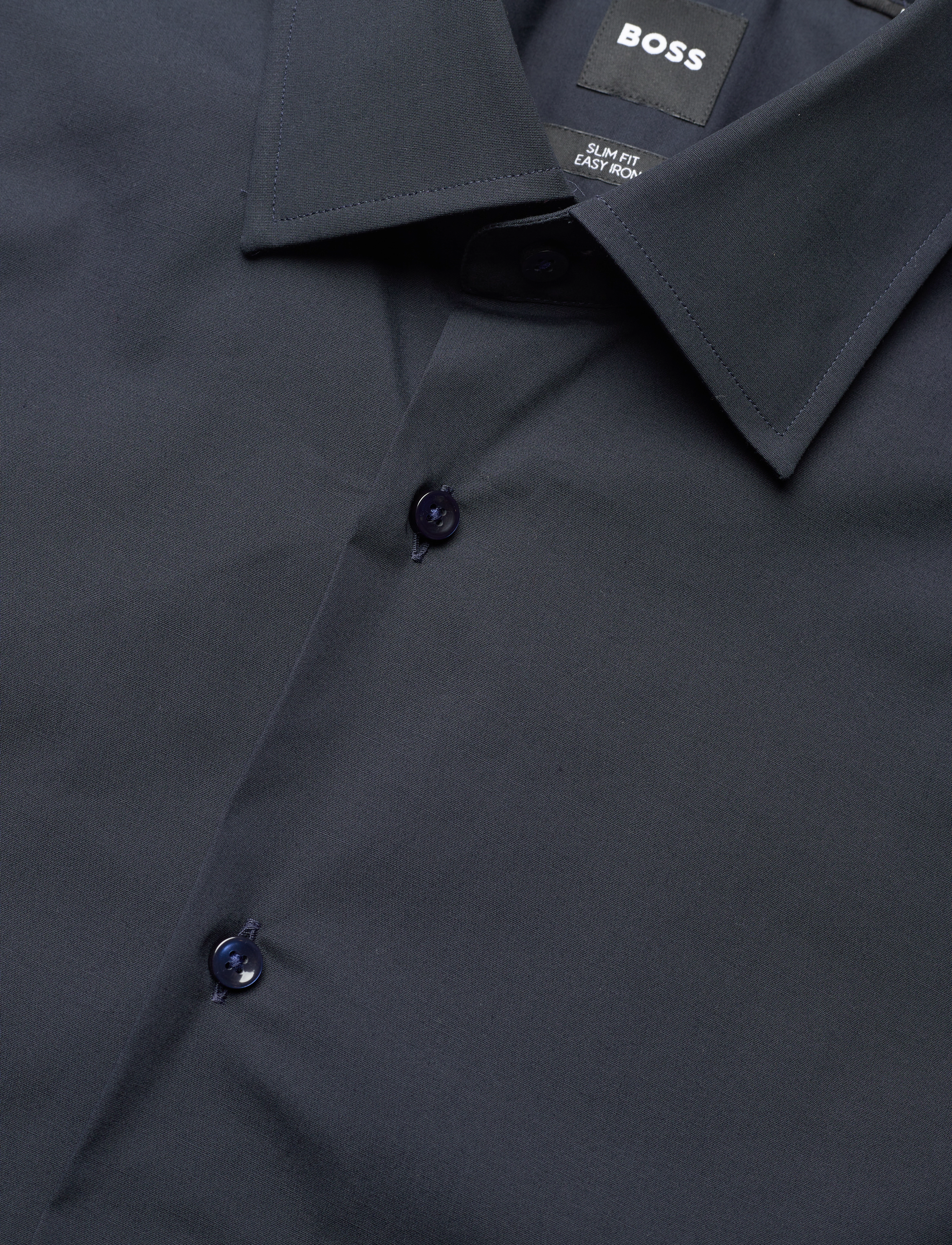 BOSS - H-HANK-kent-C1-214 - formal shirts - dark blue - 3
