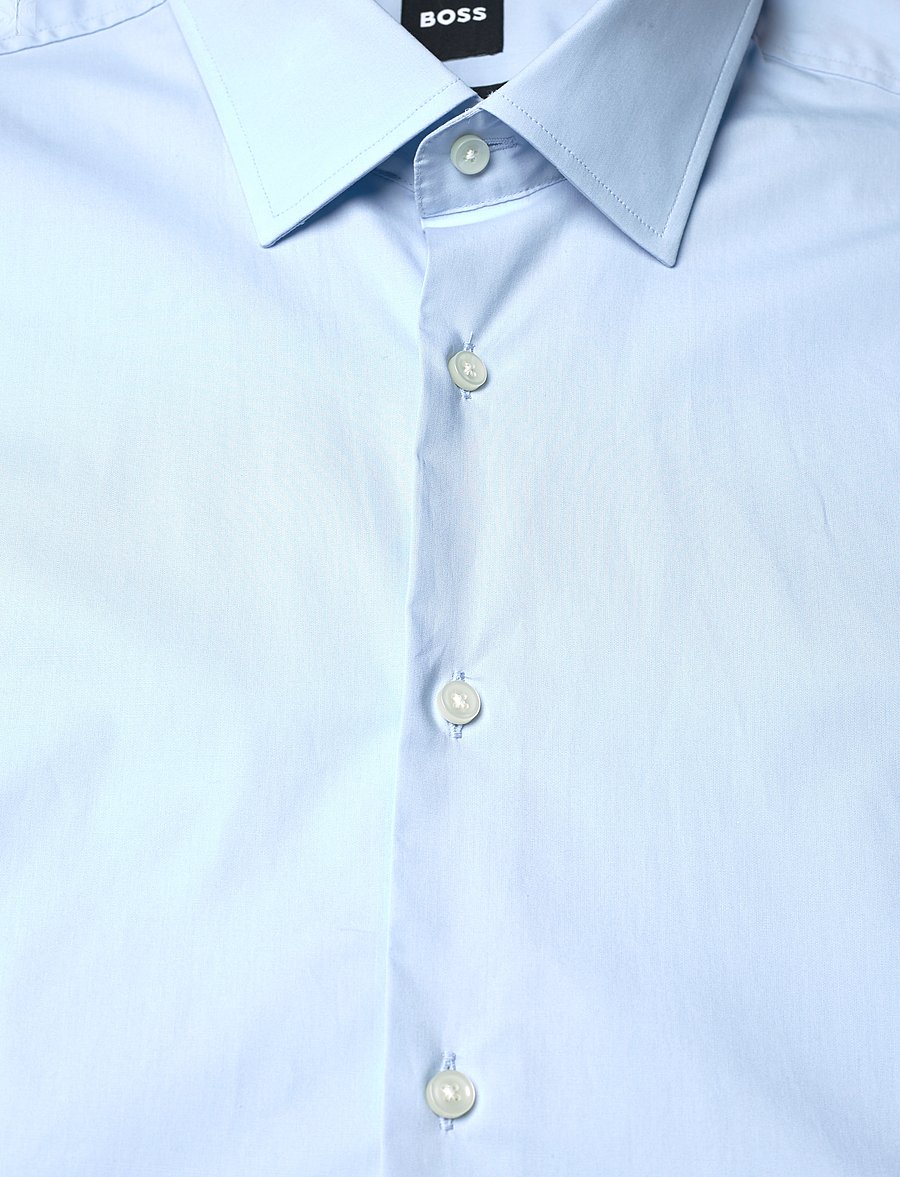 BOSS - H-HANK-kent-C1-214 - formal shirts - light/pastel blue - 2