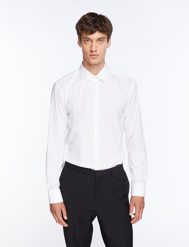 BOSS - H-HANK-kent-C1-214 - formelle skjorter - white - 0