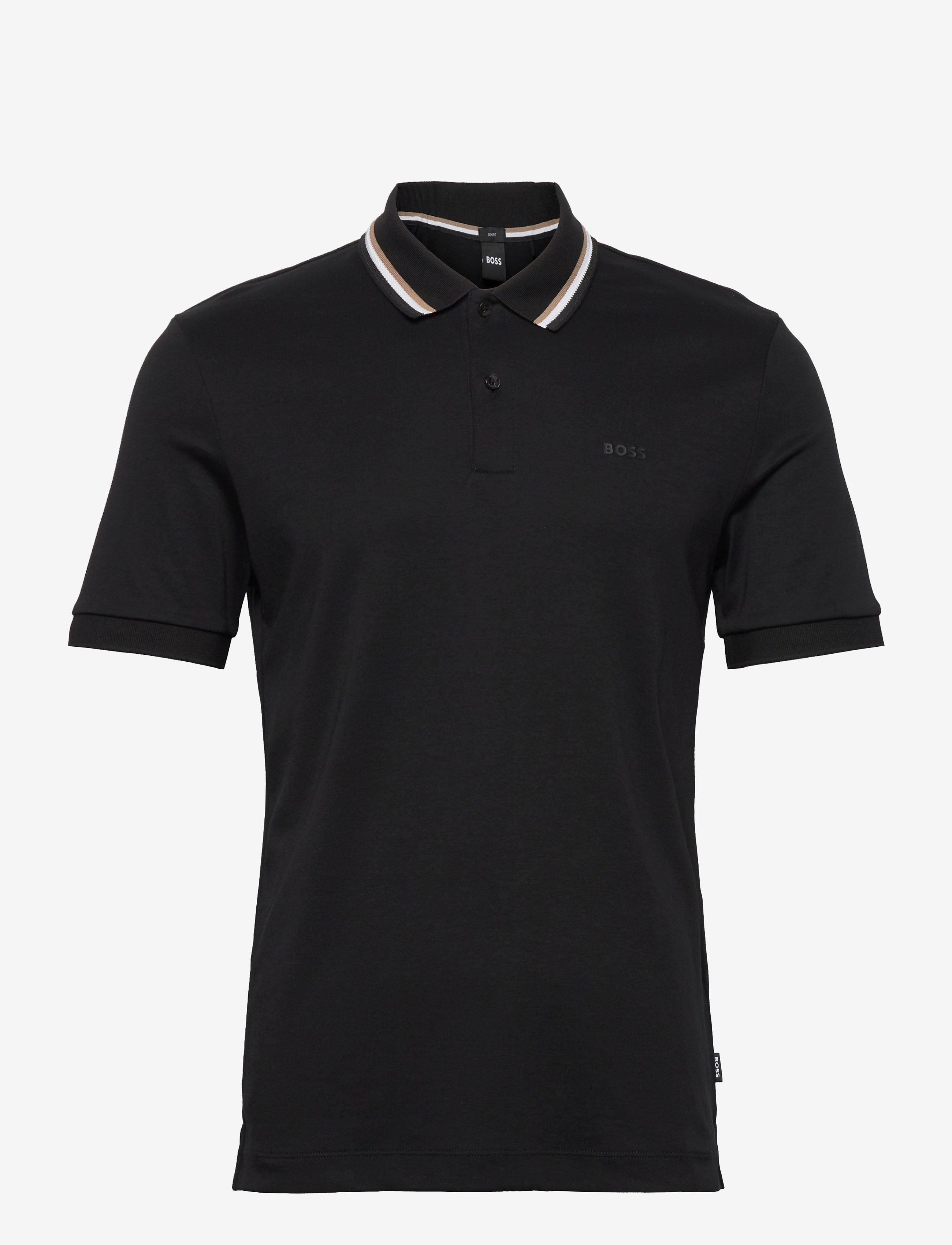 BOSS Penrose 38 - Kortærmede poloer - BLACK / black