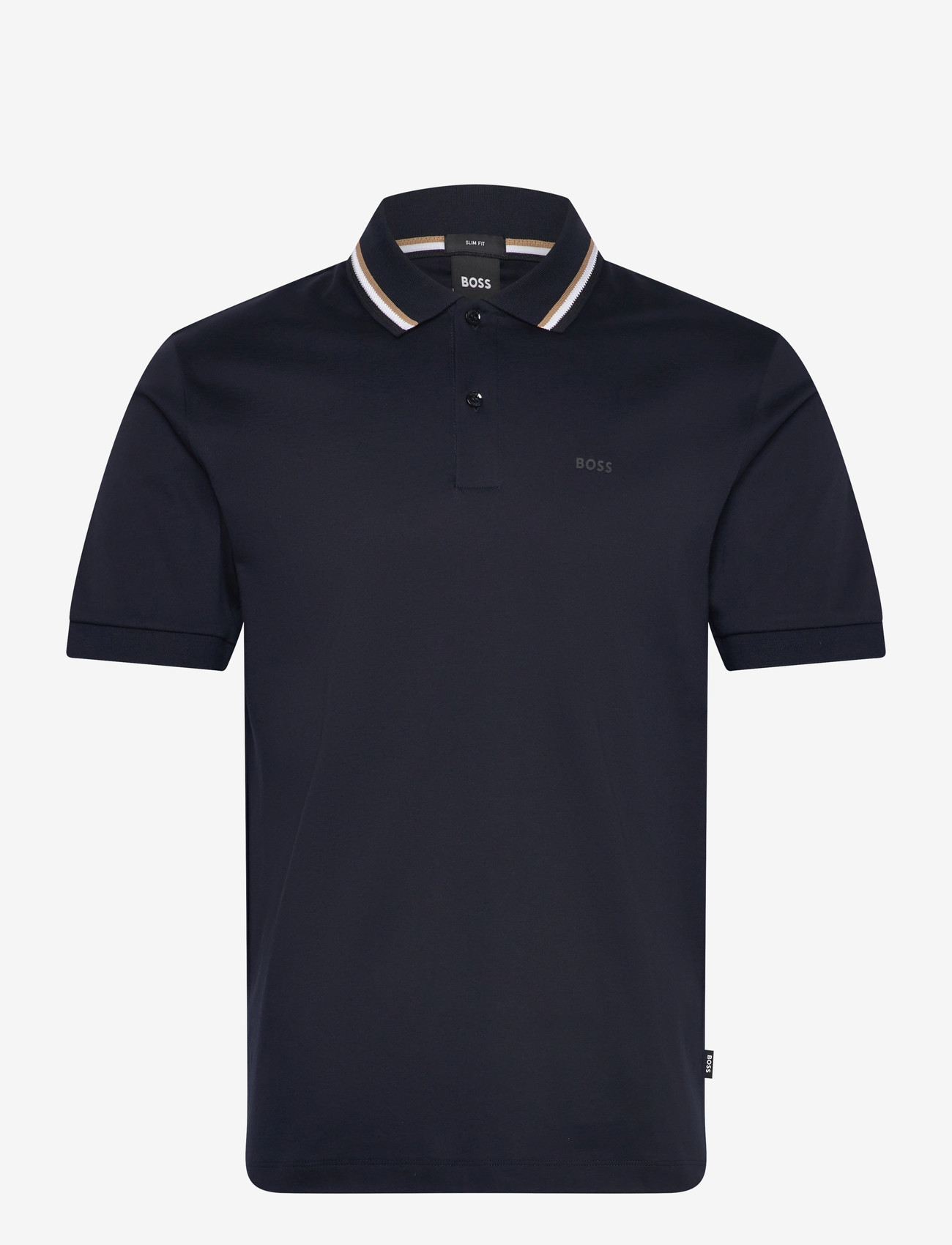 BOSS - Penrose 38 - short-sleeved polos - dark blue - 0