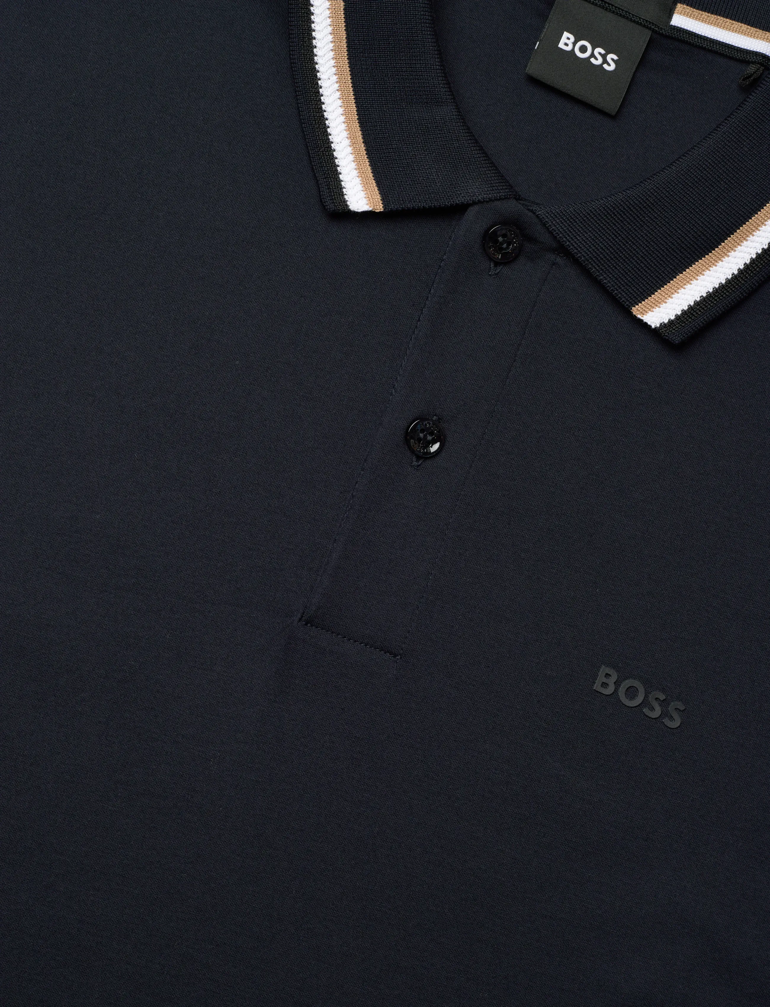 BOSS - Penrose 38 - short-sleeved polos - dark blue - 5