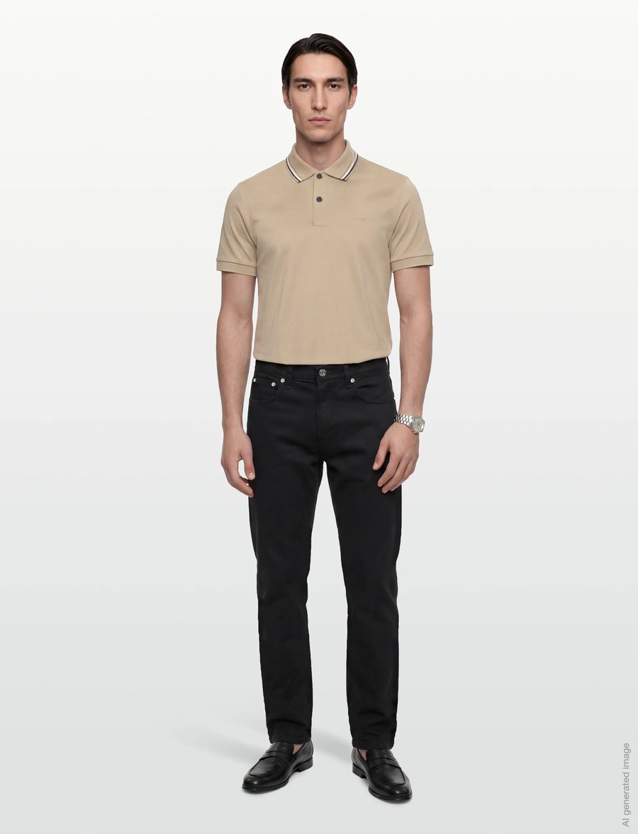 BOSS - Penrose 38 - kurzärmelig - open beige - 0