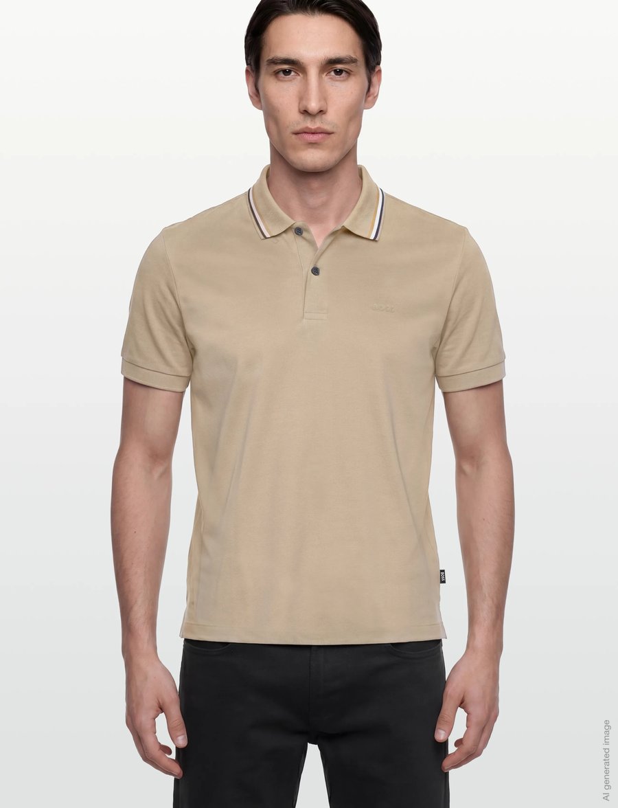 BOSS - Penrose 38 - kurzärmelig - open beige - 3