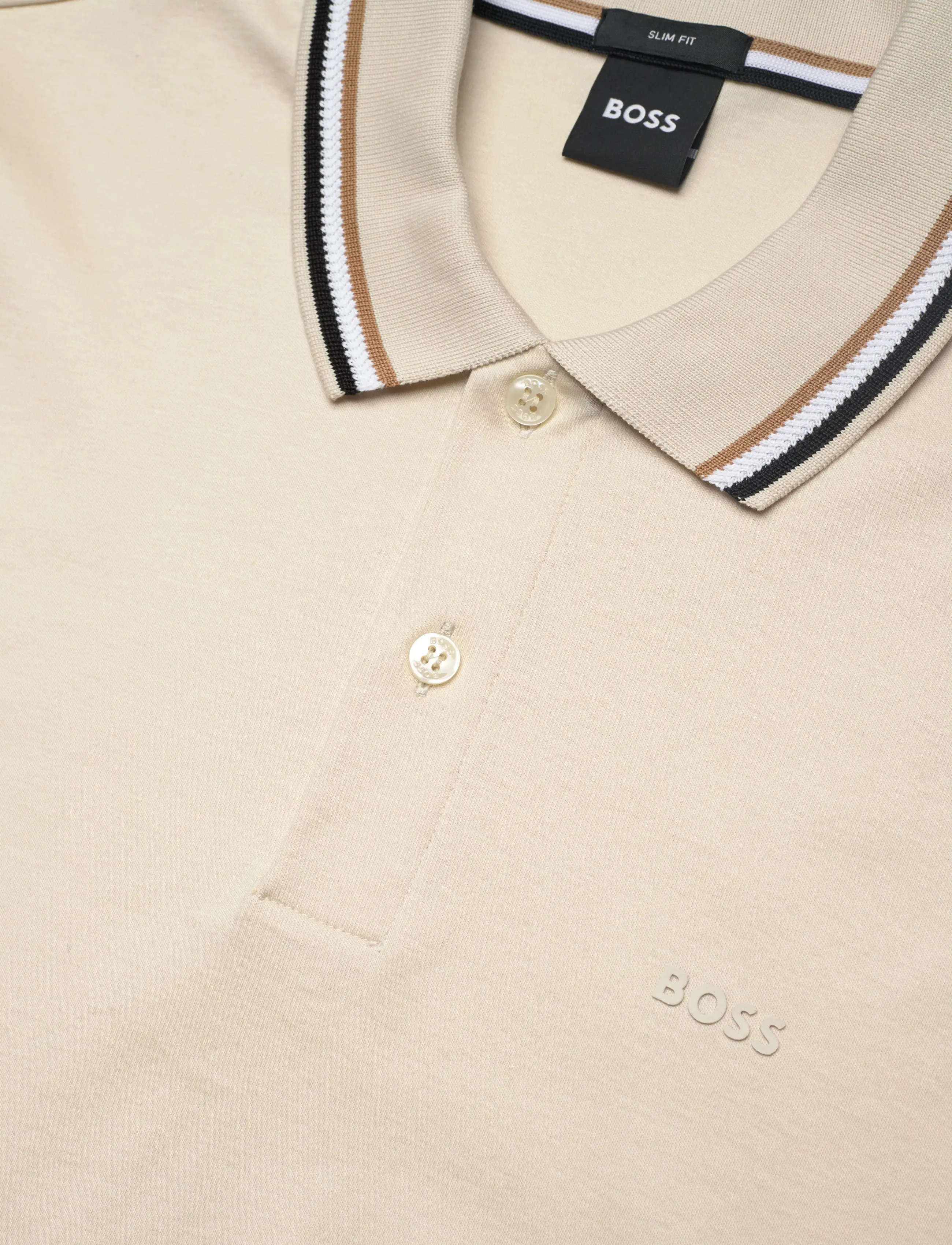 BOSS - Penrose 38 - kortærmede poloer - open white - 2