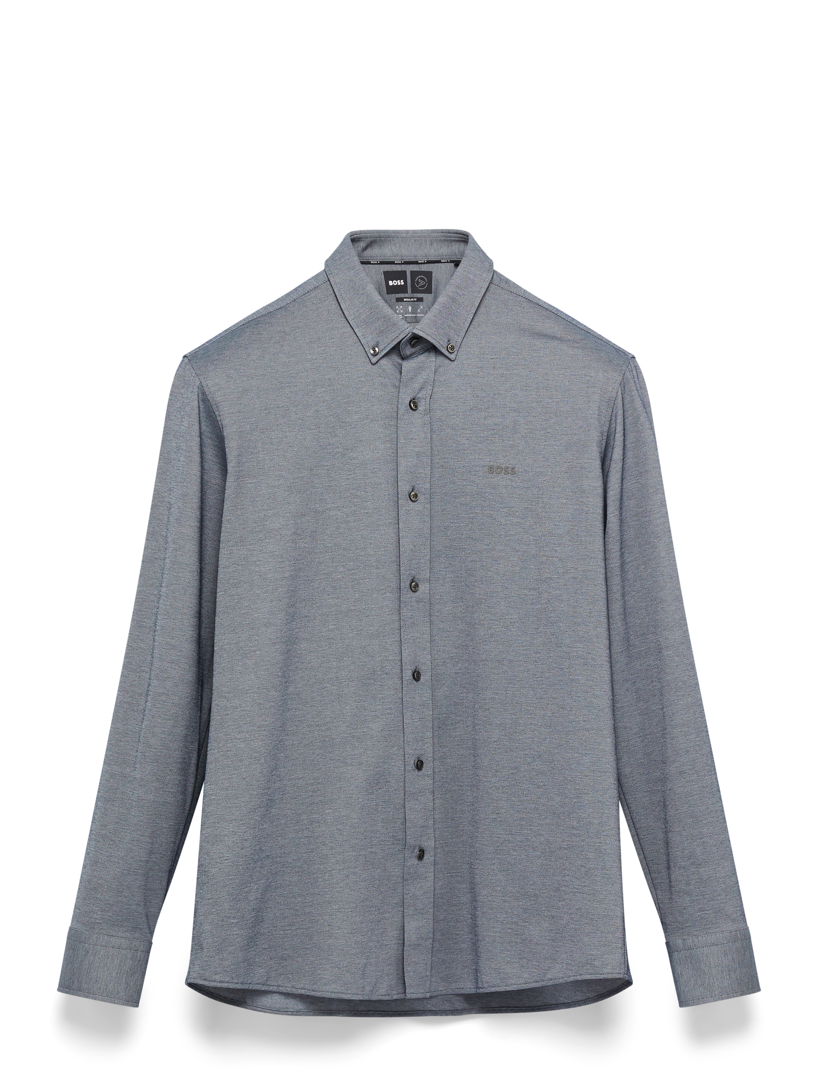 BOSS P-JOE-BD-C1-222 - Basic skjorter - DARK GREY / grey