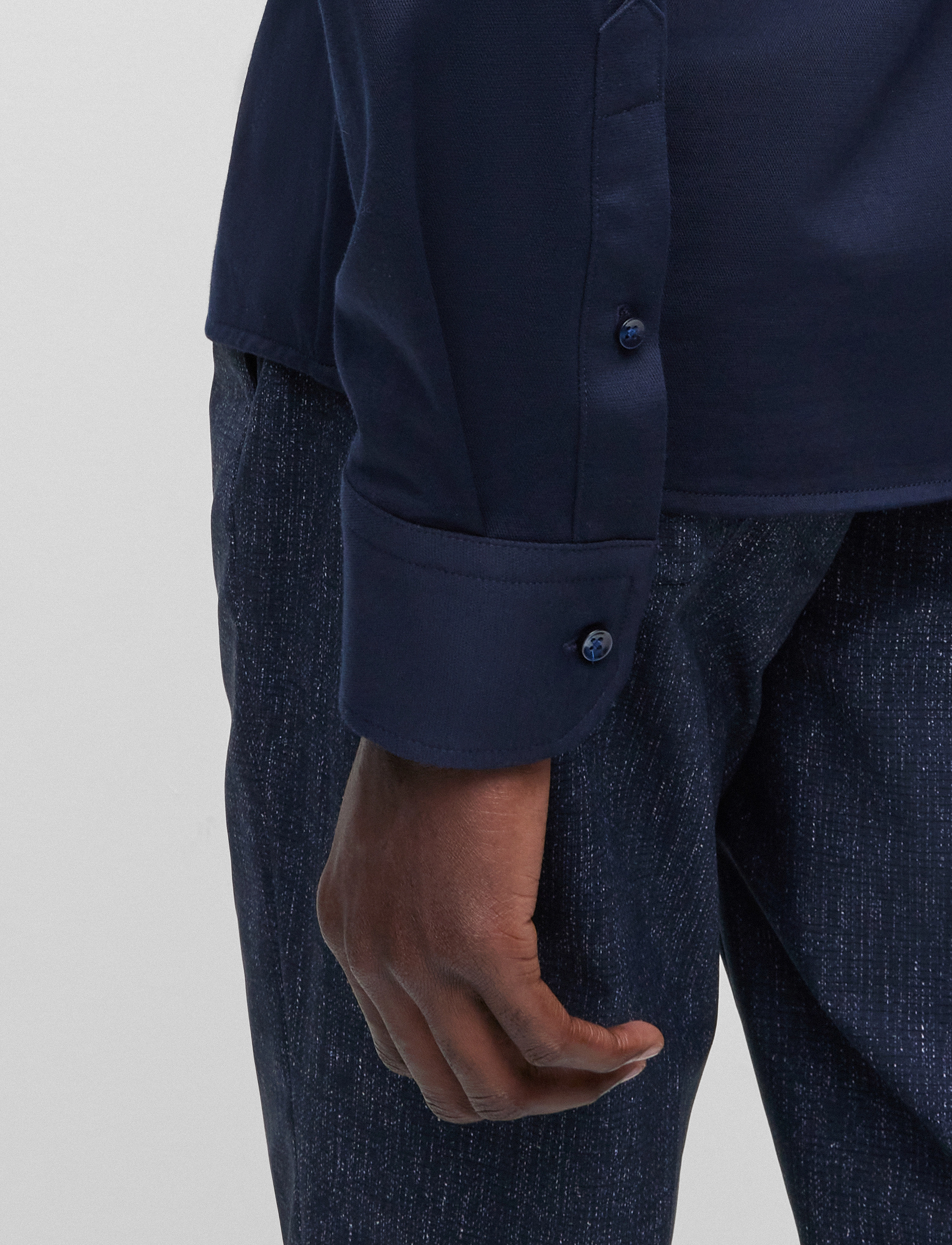 BOSS - P-JOE-BD-C1-222 - casual skjortor - navy - 4