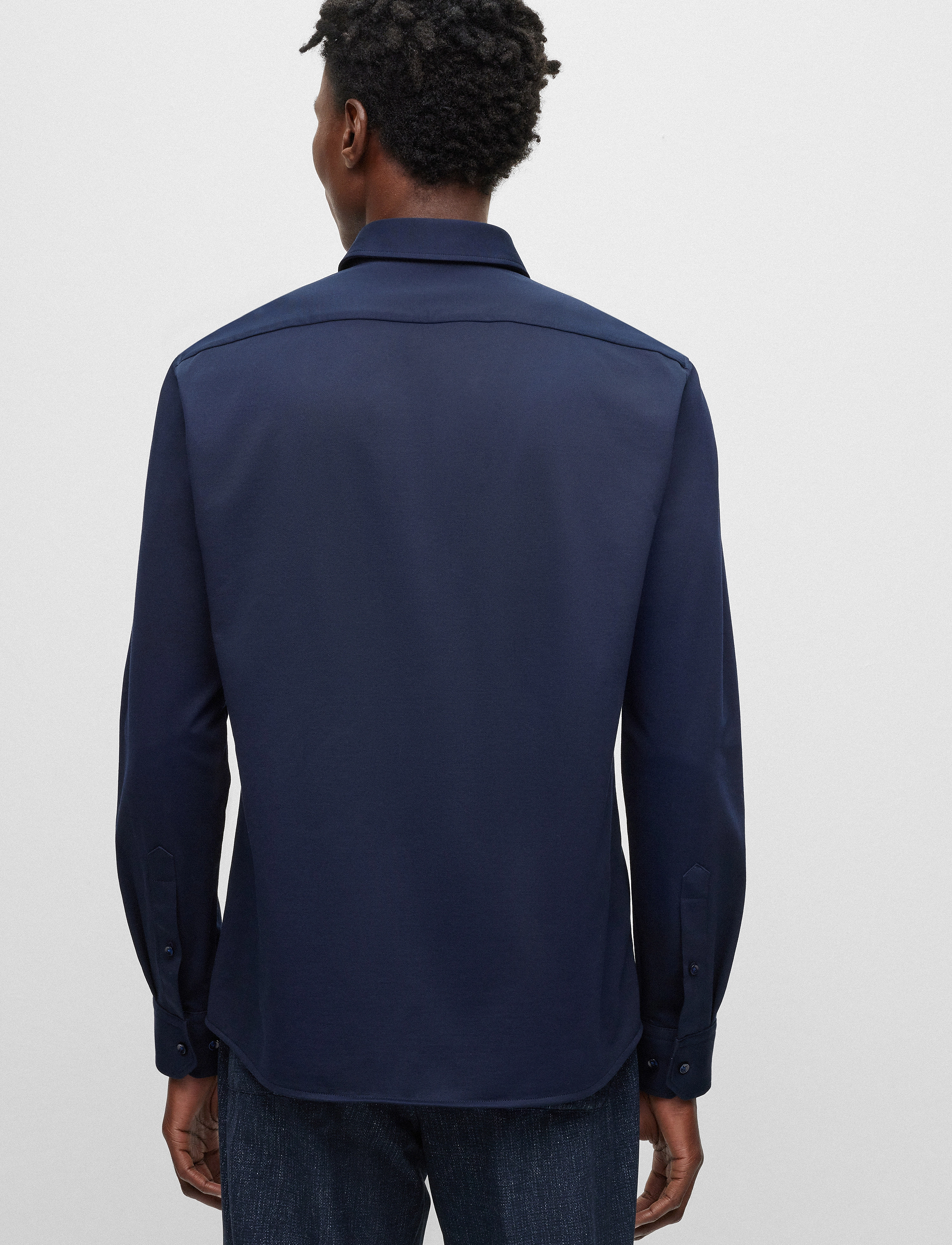BOSS - P-JOE-BD-C1-222 - casual skjortor - navy - 5