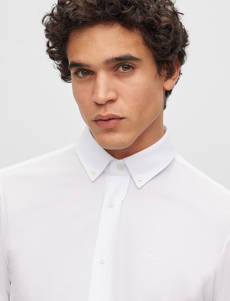 BOSS - P-JOE-BD-C1-222 - casual shirts - white - 3