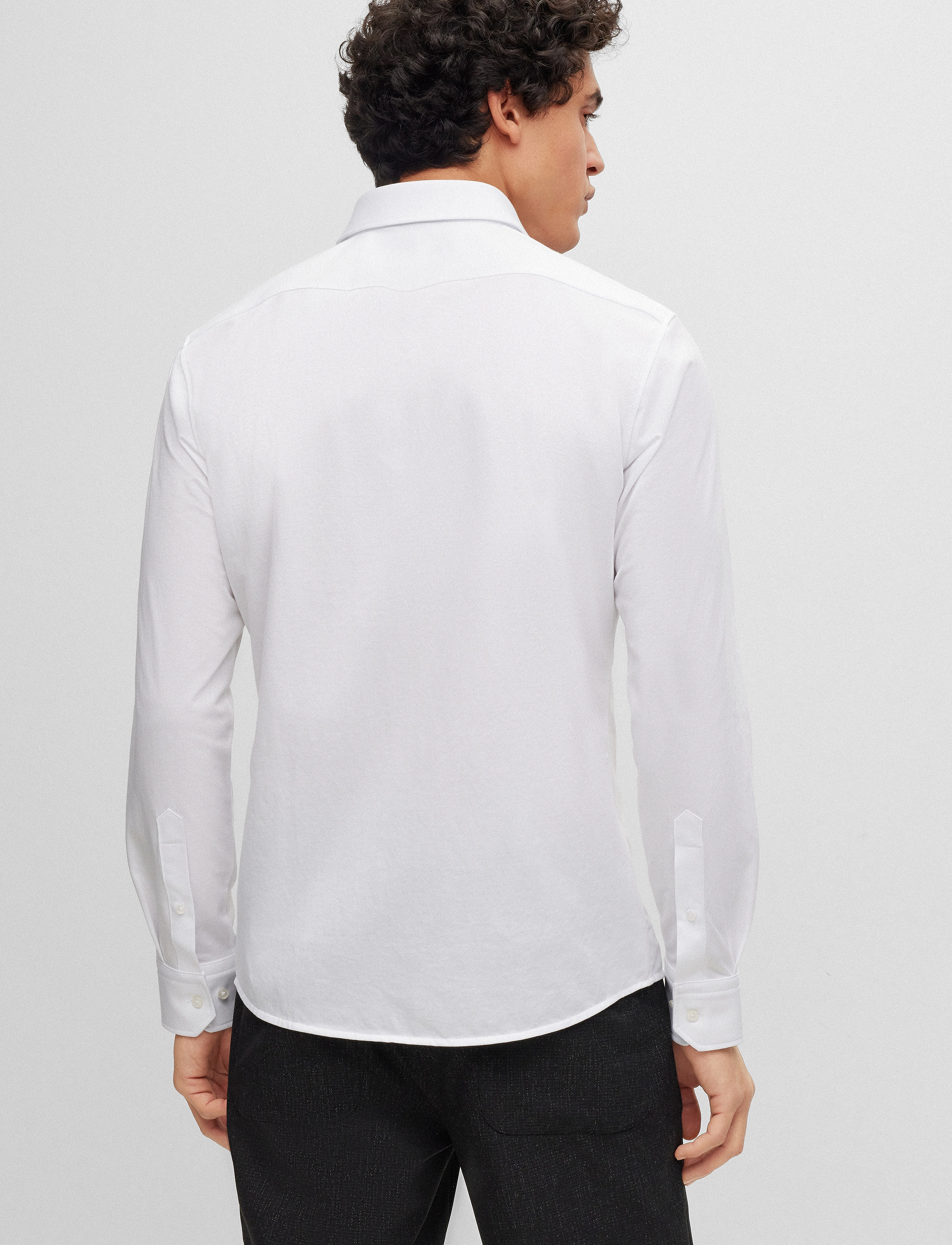 BOSS - P-JOE-BD-C1-222 - casual skjortor - white - 5