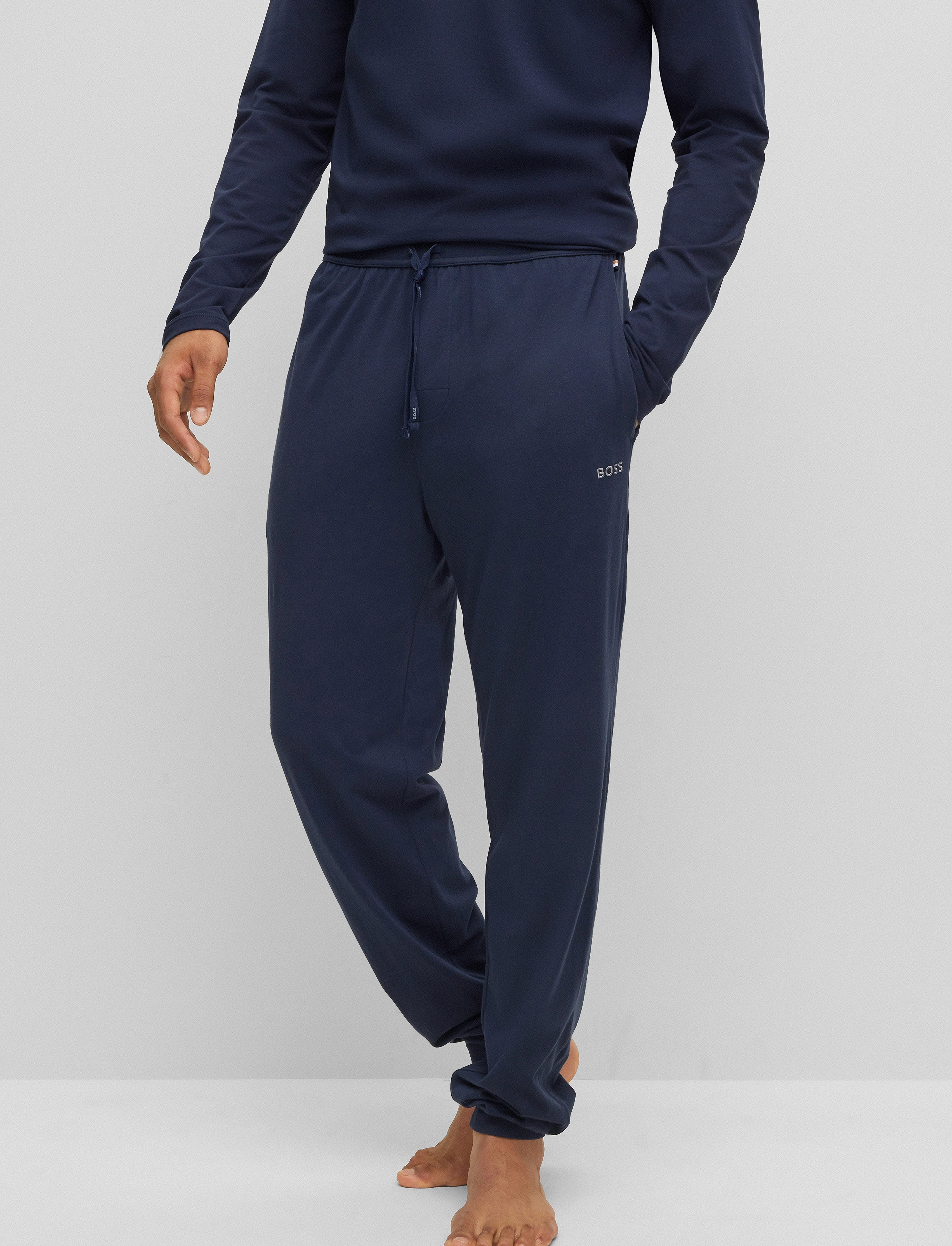 BOSS - MIX&MATCH PANTS - dark blue - 2