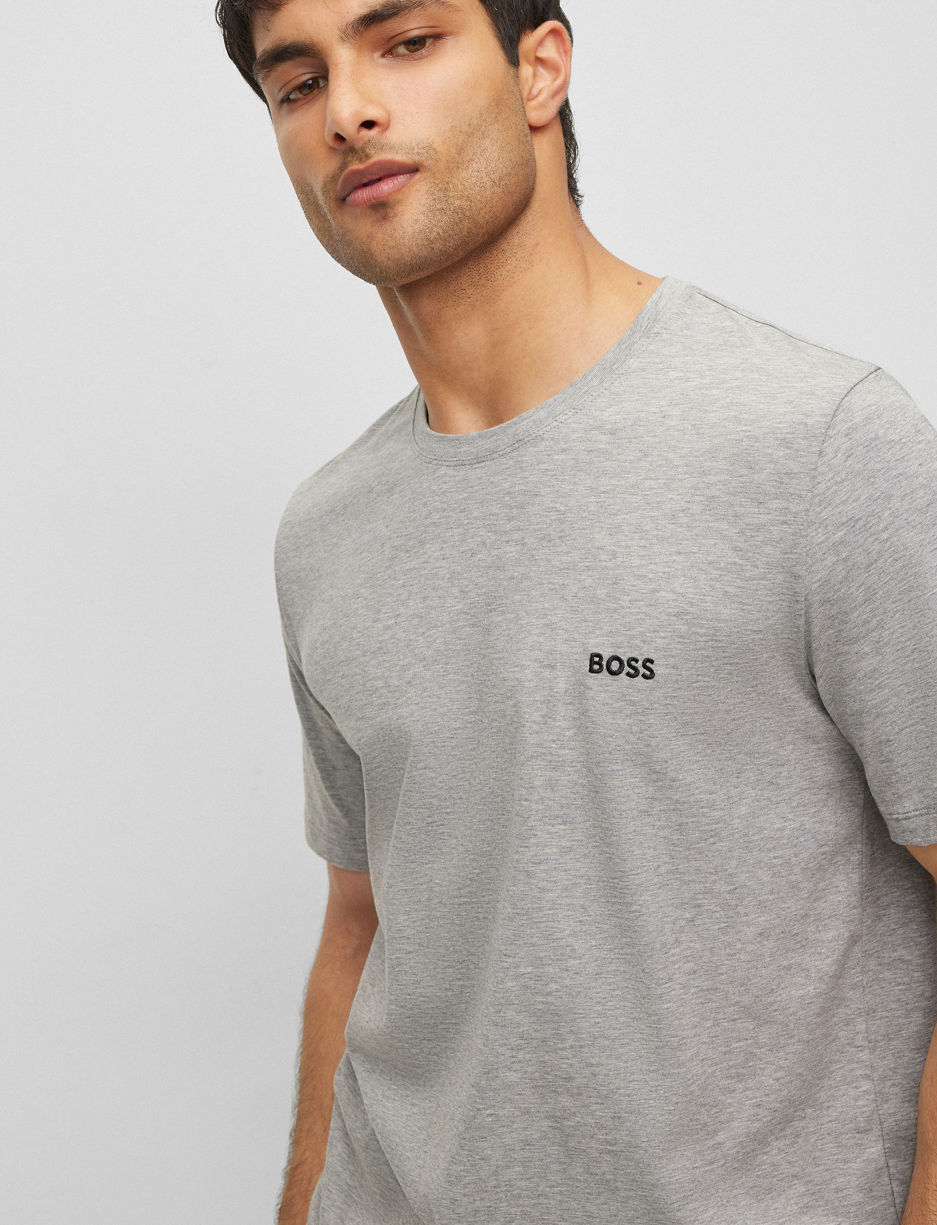 BOSS - Mix&Match T-Shirt R - medium grey - 3