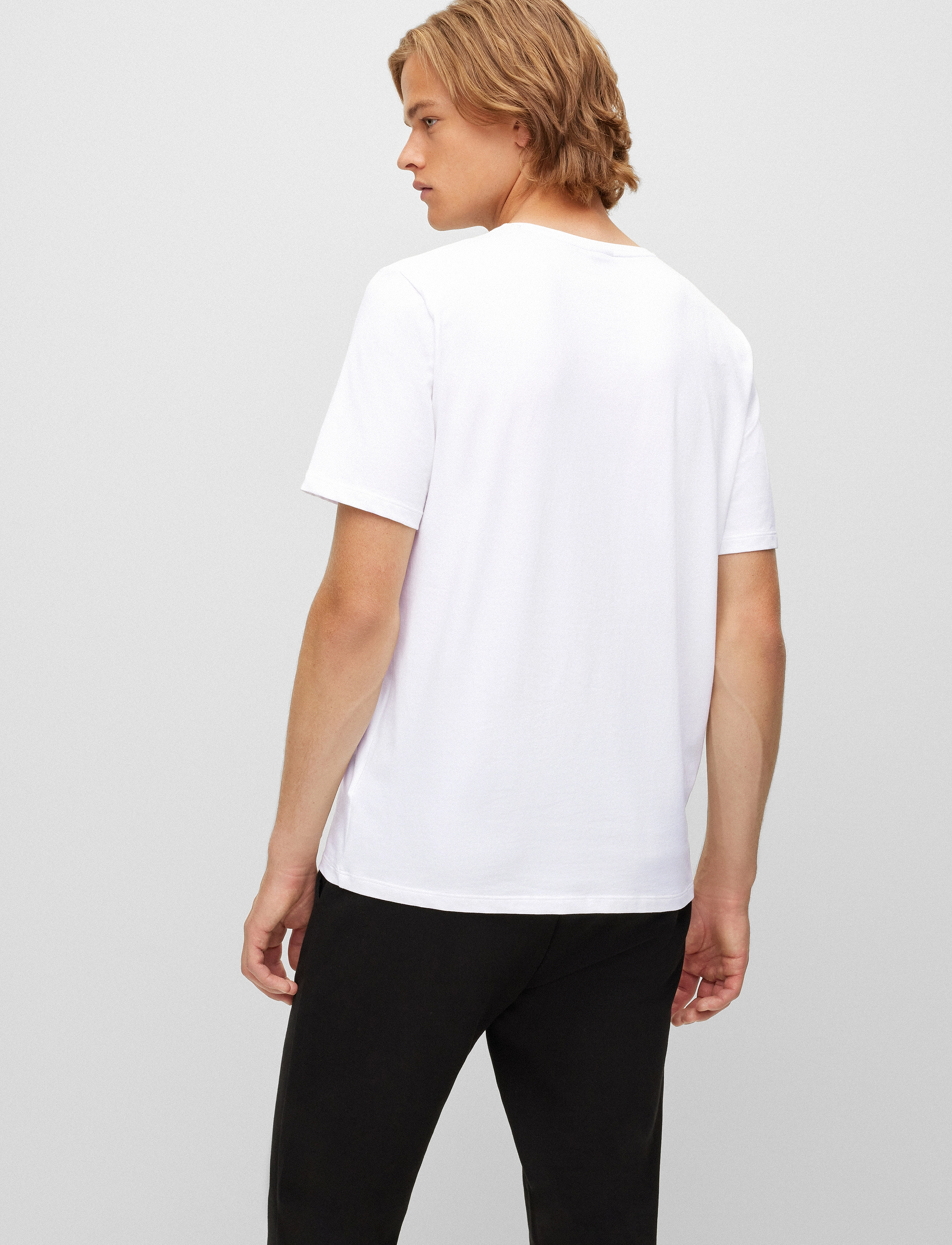 BOSS - Mix&Match T-Shirt R - white - 3