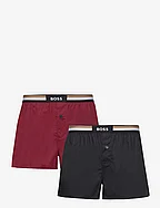 2P Boxer Shorts EW - DARK RED