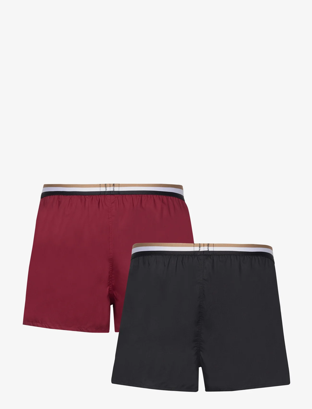 BOSS - 2P Boxer Shorts EW - laveste priser - dark red - 1