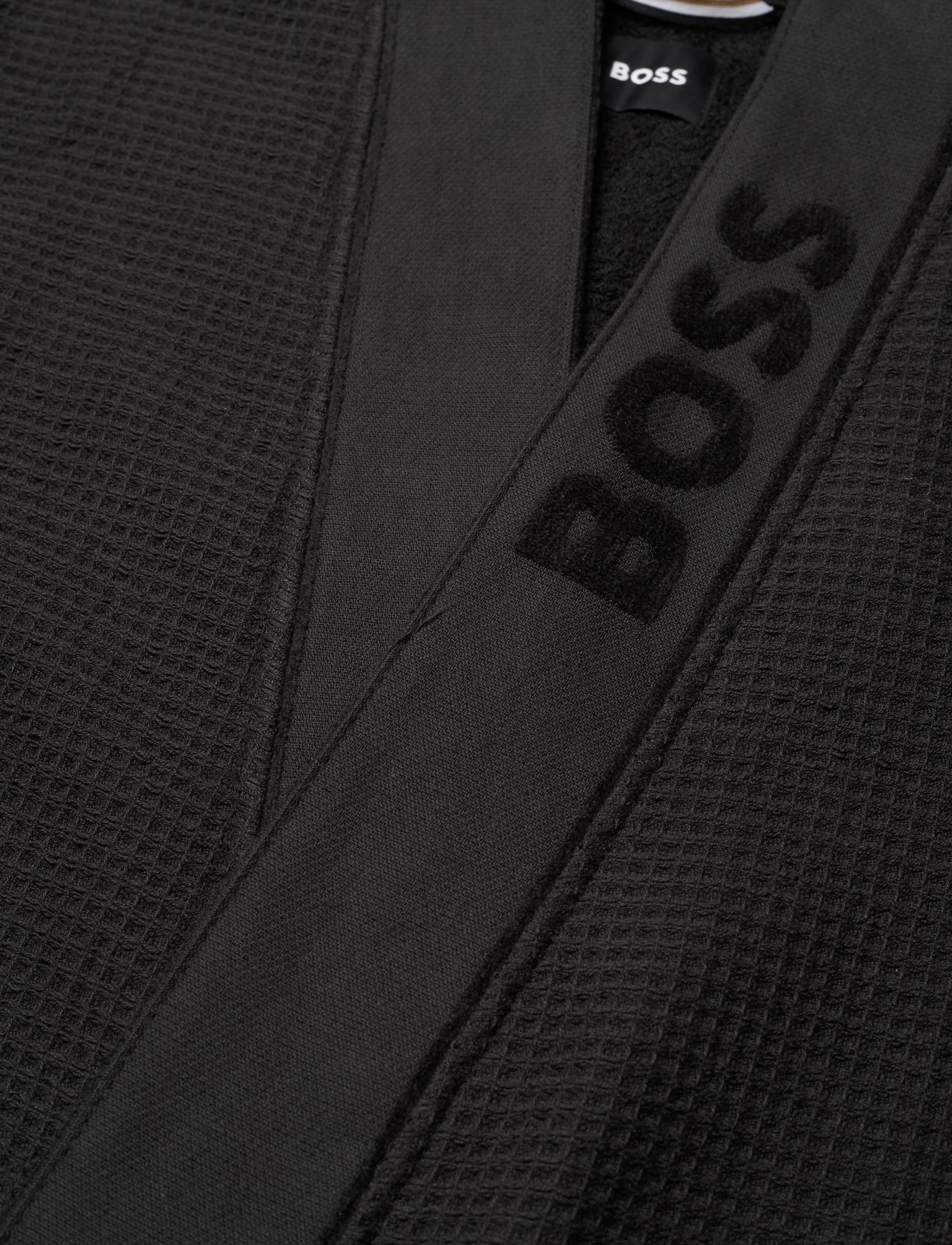 BOSS - Waffle Kimono - black - 5