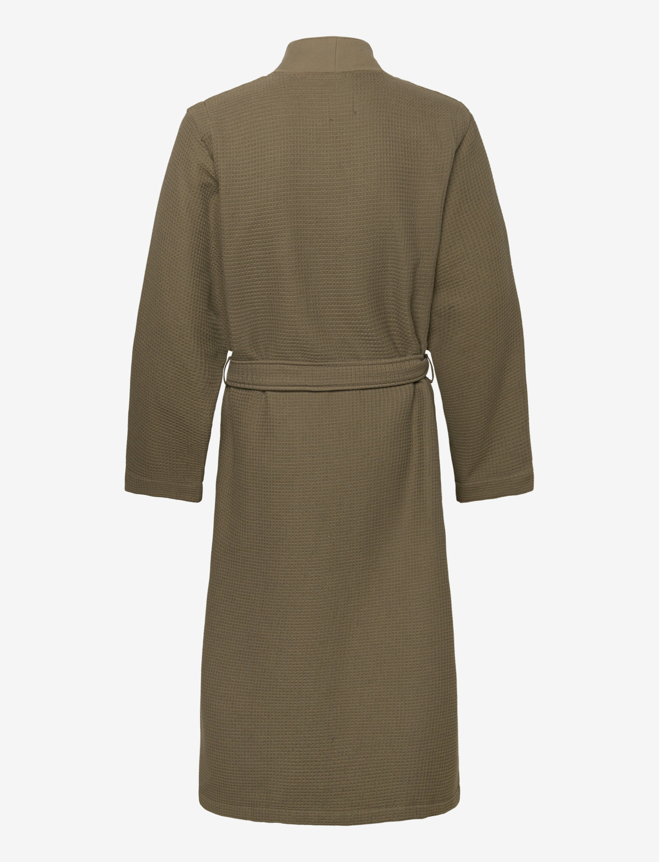 BOSS - Waffle Kimono - nattøj - open brown - 1