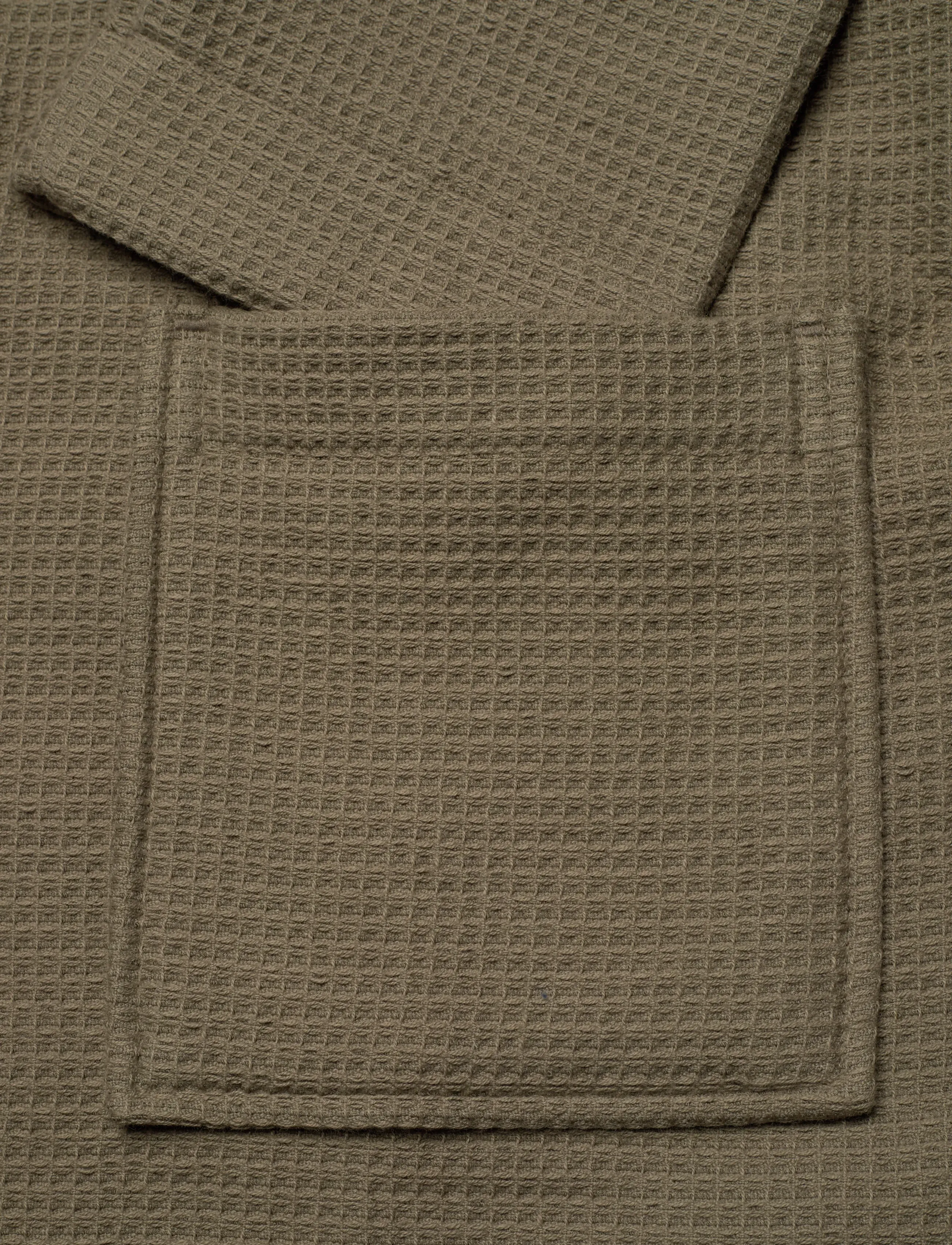 BOSS - Waffle Kimono - open brown - 3