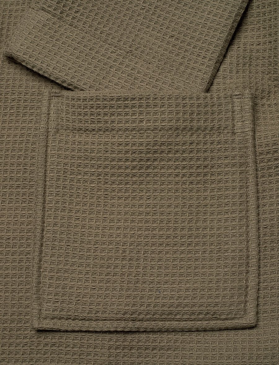 BOSS - Waffle Kimono - open brown - 3