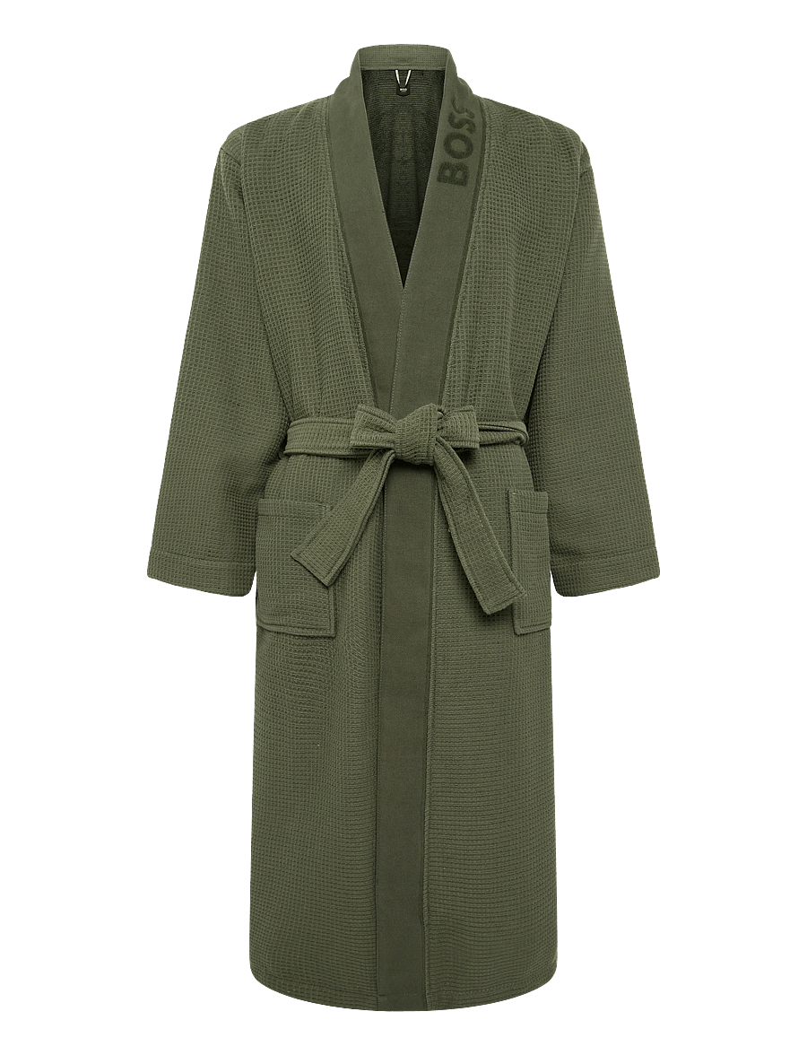 BOSS - Waffle Kimono - open green - 0