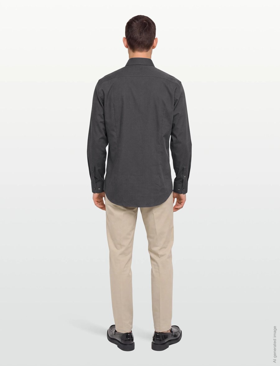 BOSS - H-HANK-kent-C1-214 - formelle hemden - dark grey - 4