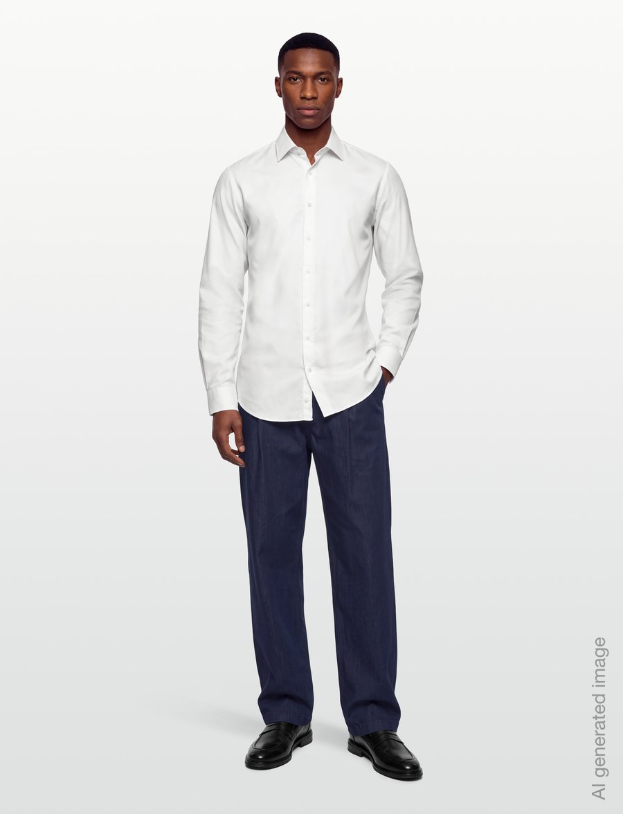 BOSS - H-HANK-kent-C1-214 - formelle skjorter - white - 0