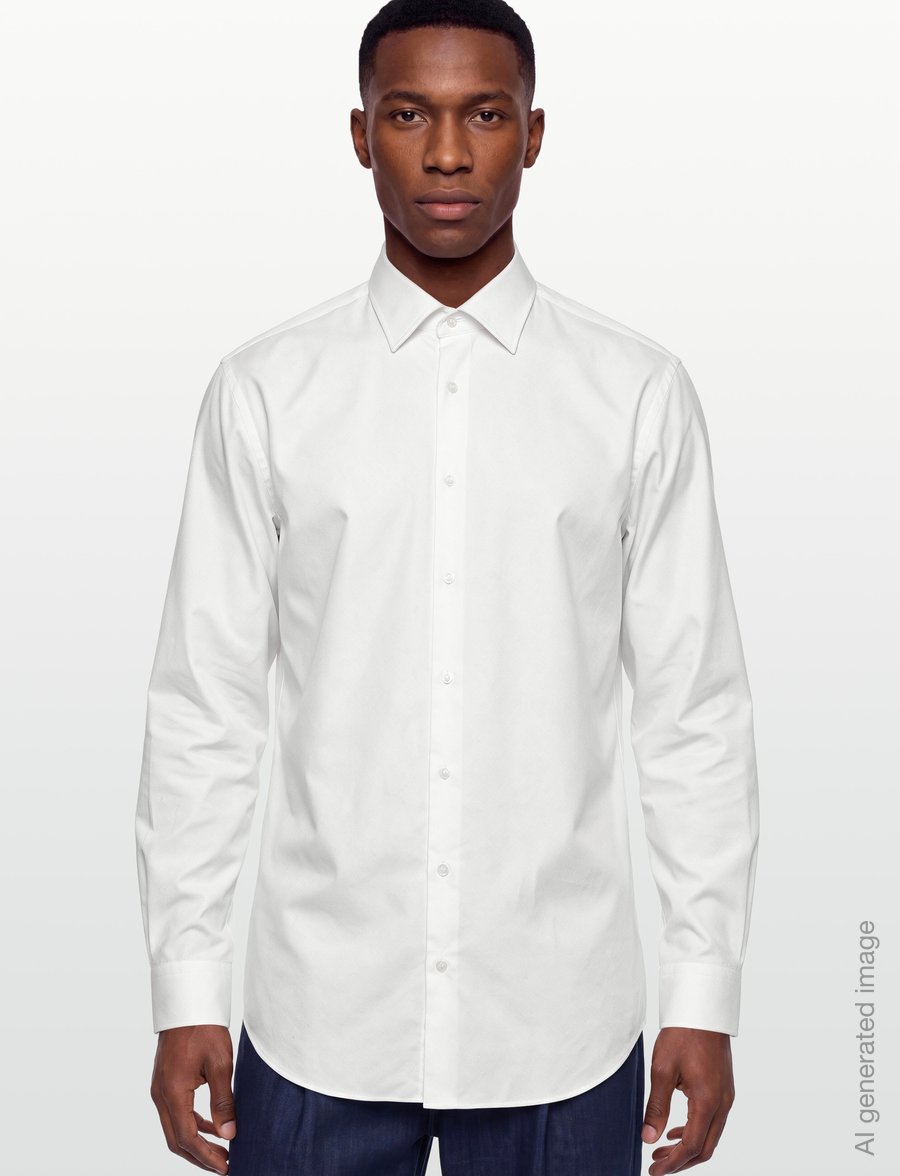BOSS - H-HANK-kent-C1-214 - formelle skjorter - white - 3