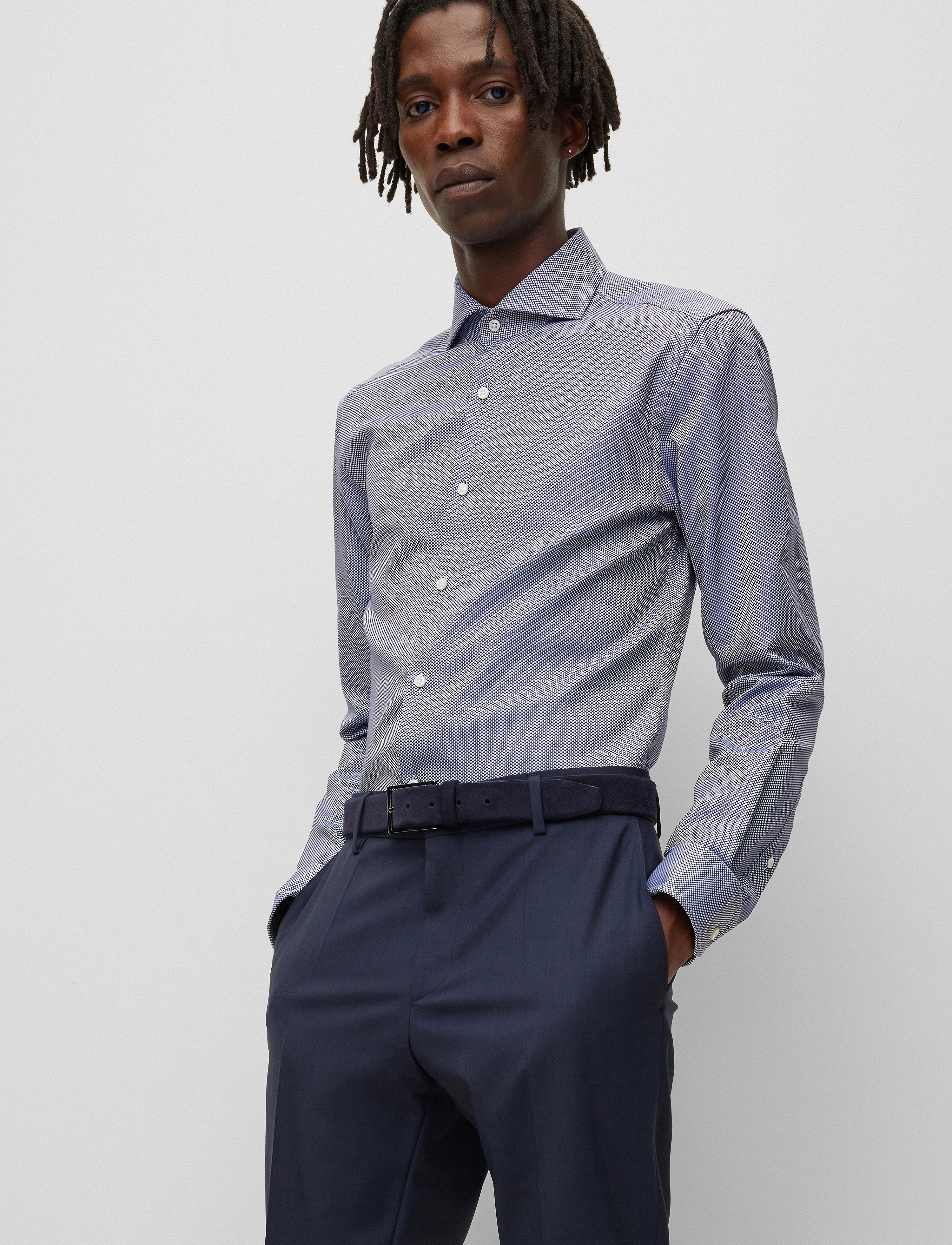 BOSS Calindo_Sz35_Sd, 80, Black, Bælter > Klassiske Bælter, Herre