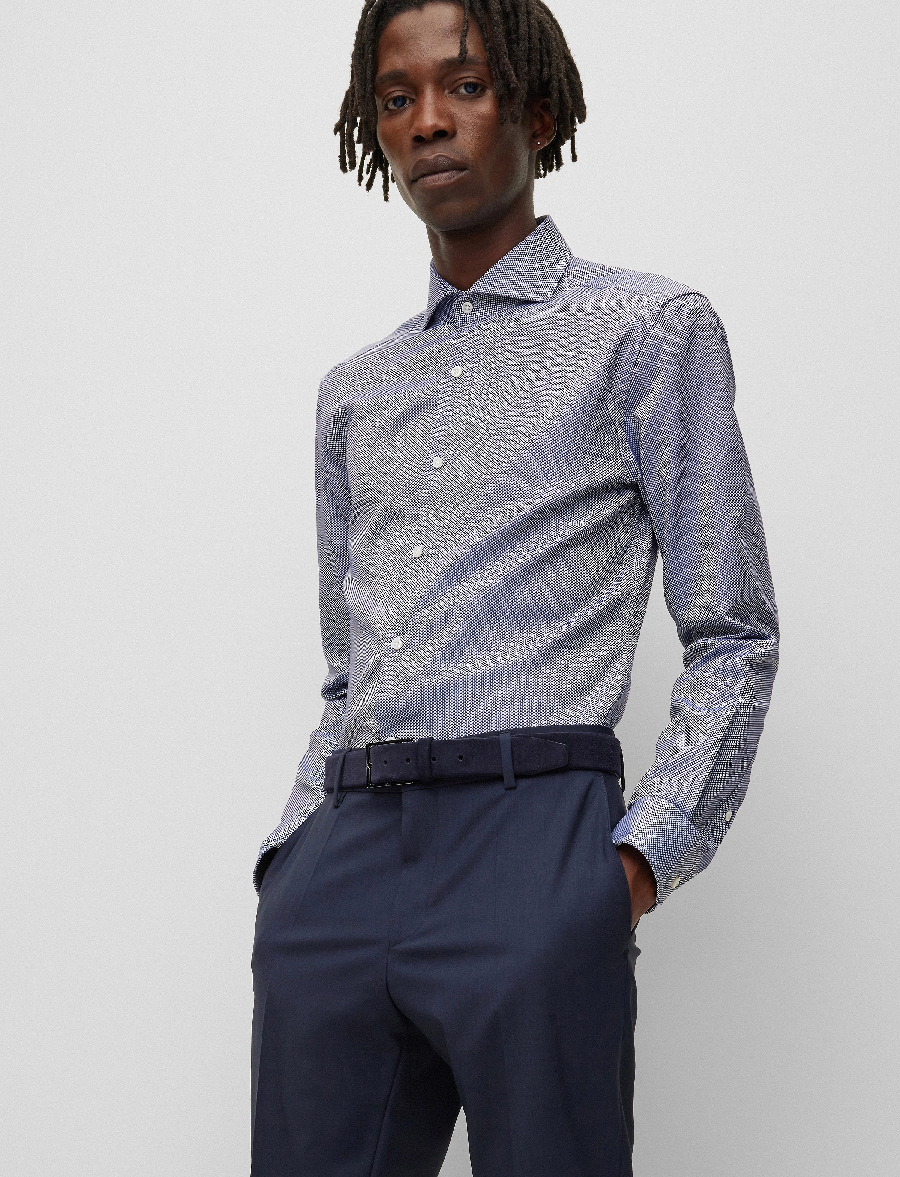 BOSS - CALINDO_SZ35_SD - birthday gifts - dark blue - 5
