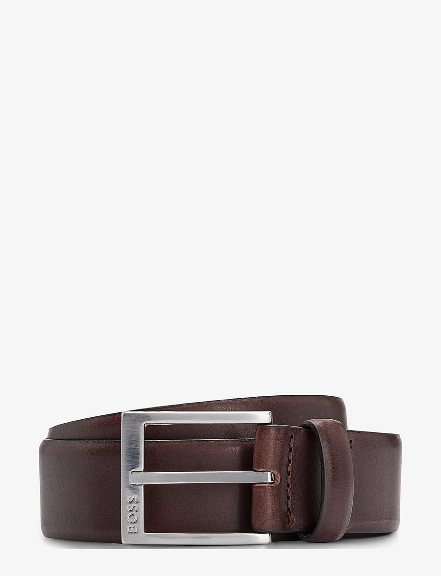 BOSS - Erron_Sz35 - klassiset vyöt - dark brown - 1