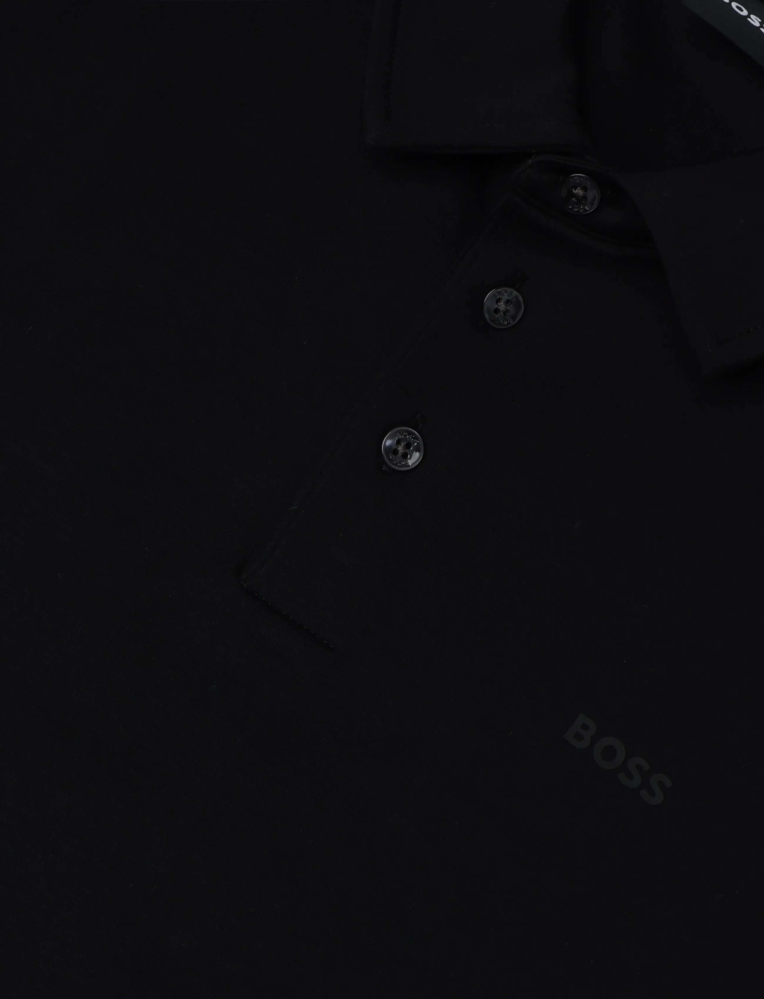 BOSS - Palosh 30 - lühikeste varrukatega polod - black - 2