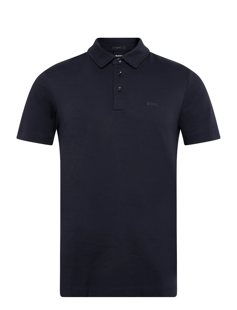 BOSS - Palosh 30 - lühikeste varrukatega polod - dark blue - 0